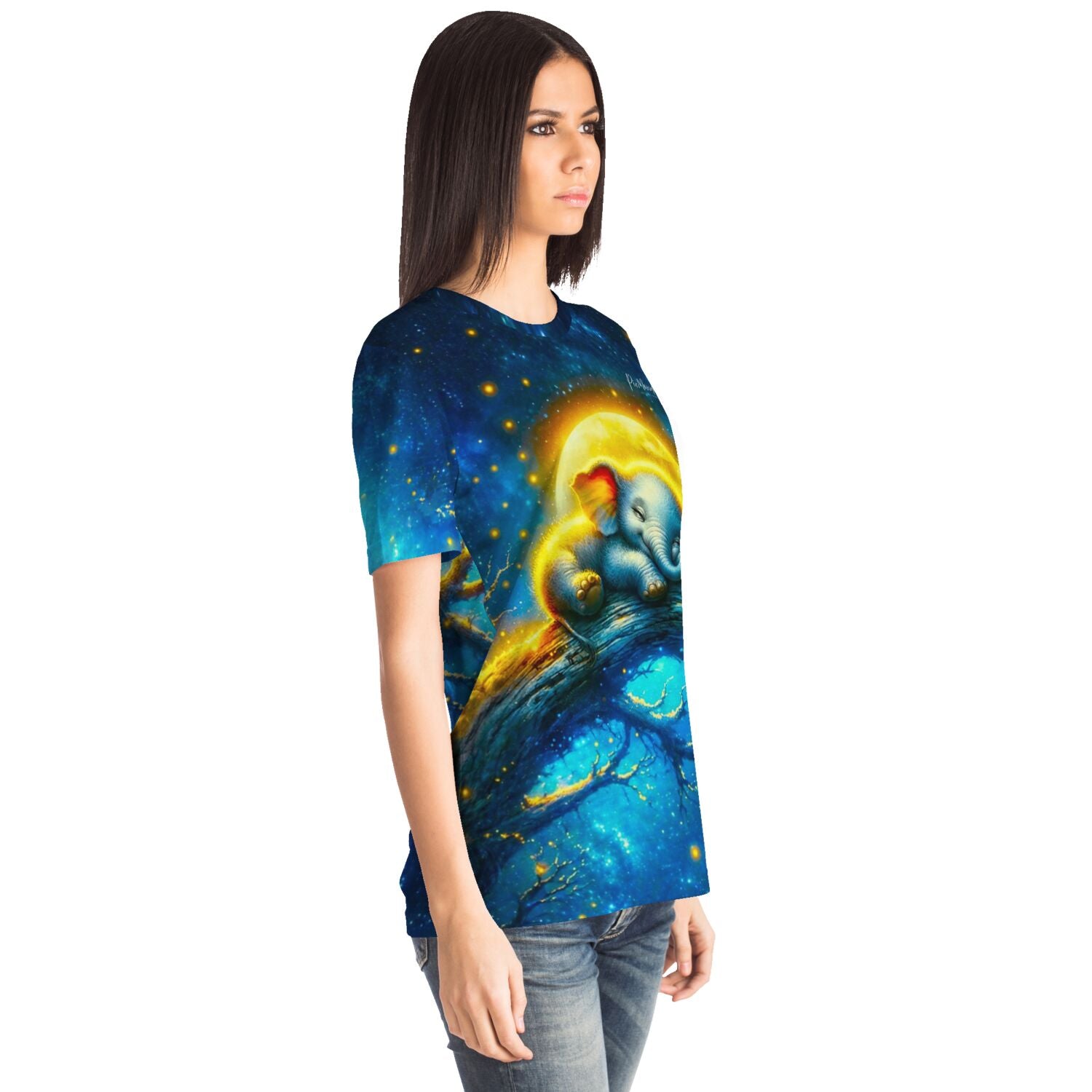 Dreamer T-Shirt - Mondschein Elefant