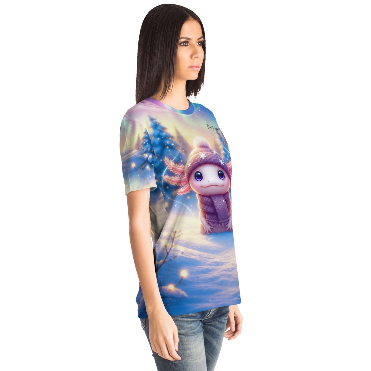Dreamer T-Shirt - Axolotl im Urlaub