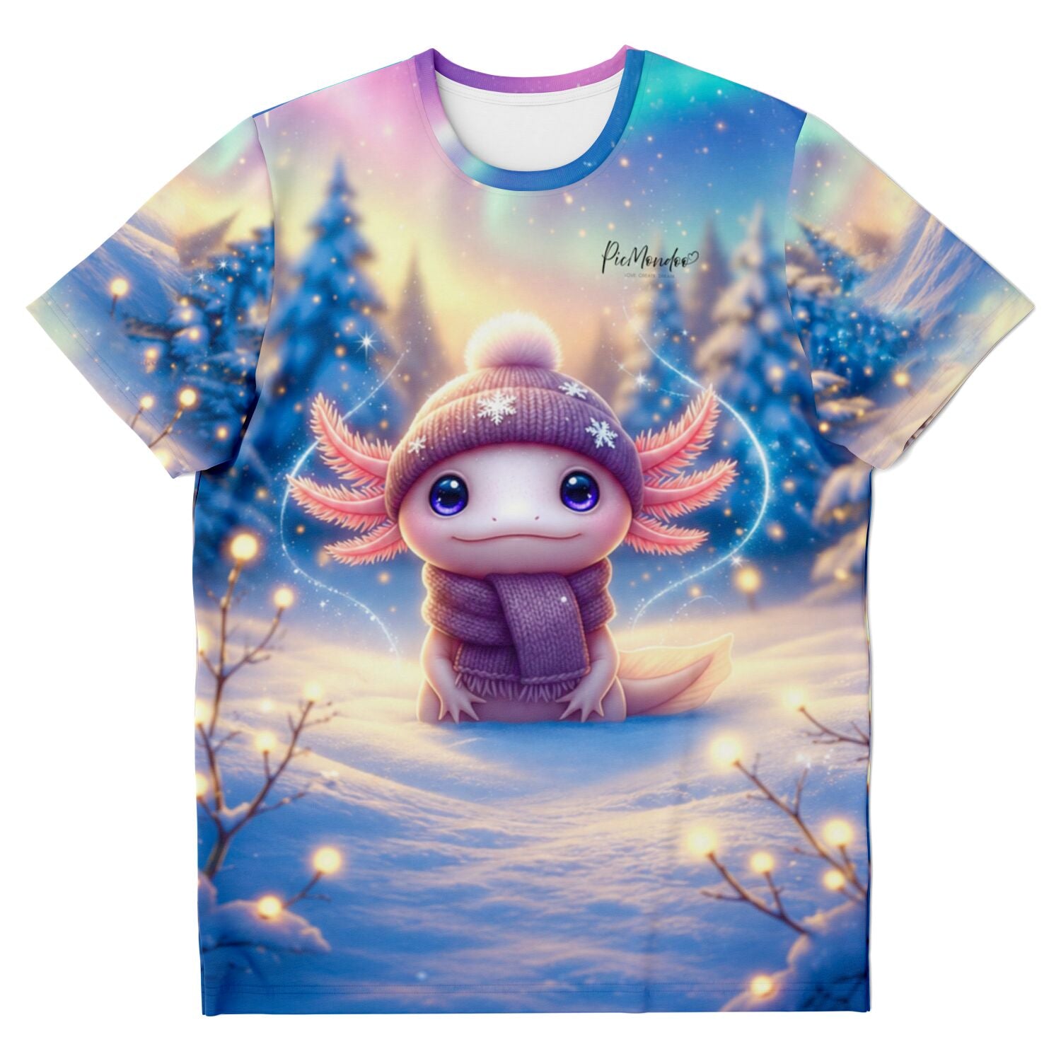 Dreamer T-Shirt - Axolotl im Urlaub