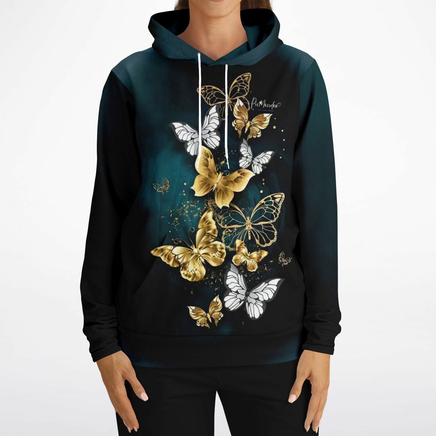 Dreamer Hoodie - Multi Special - Goldene Schmetterlinge
