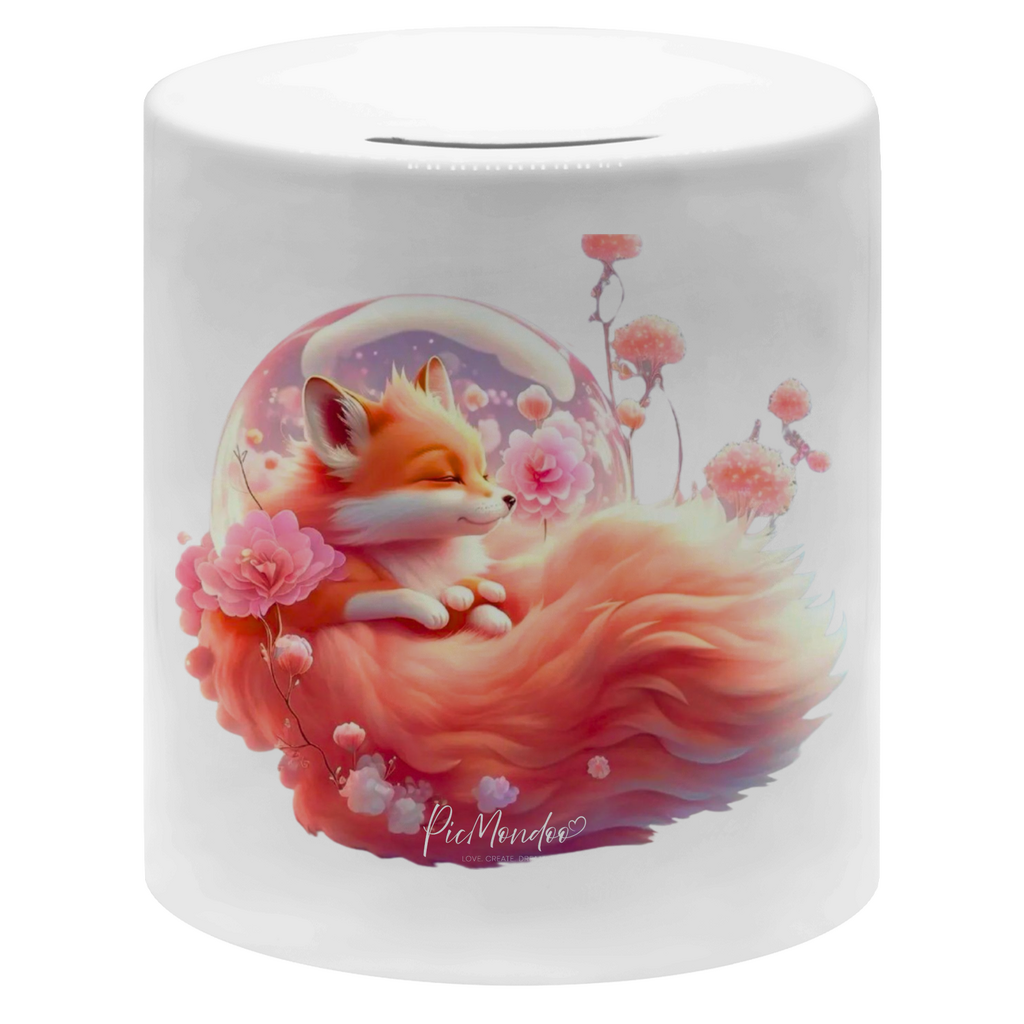Money box Apricot foxy