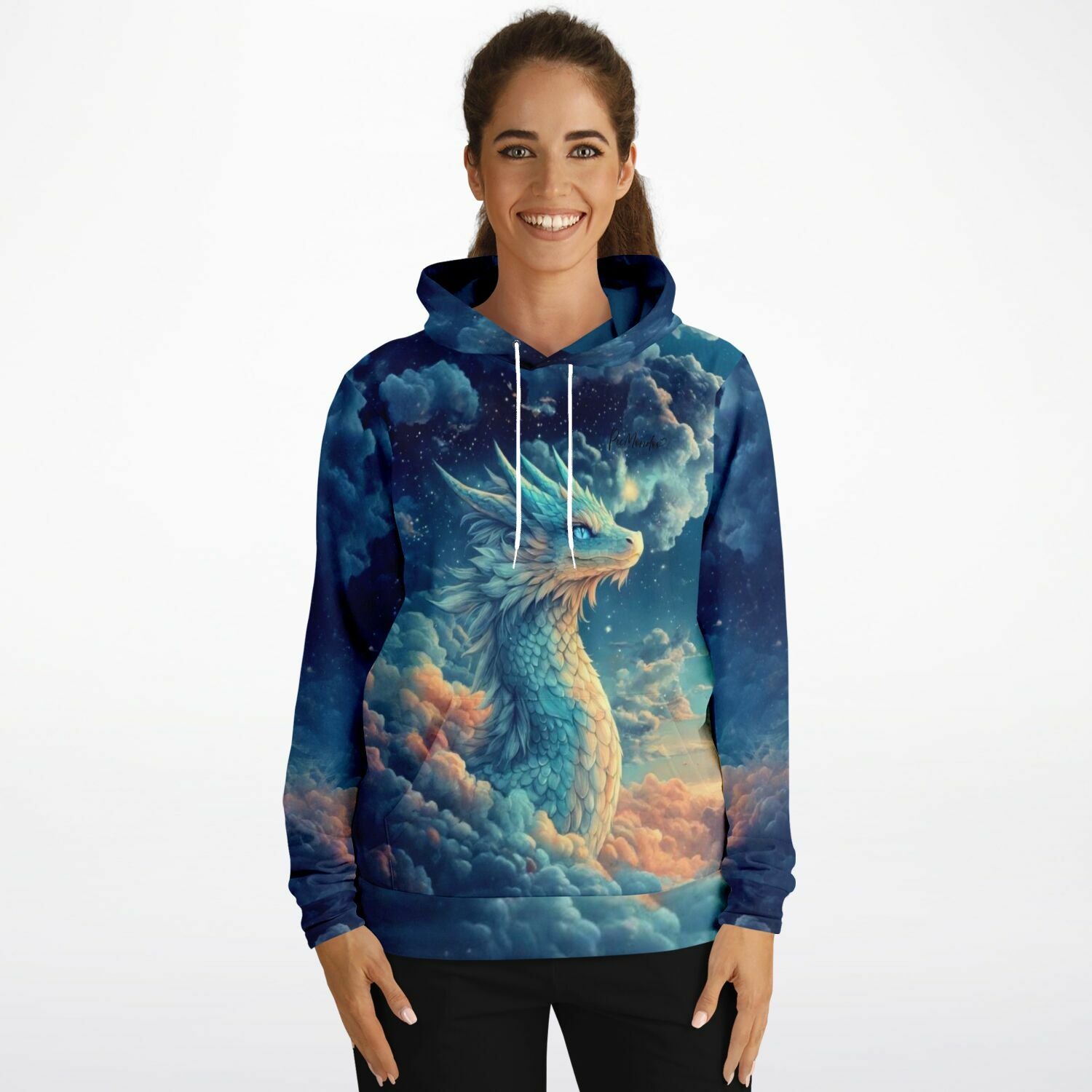 Dreamer Hoodie - Susen Pfifferling - Himmelsdrache Saphira