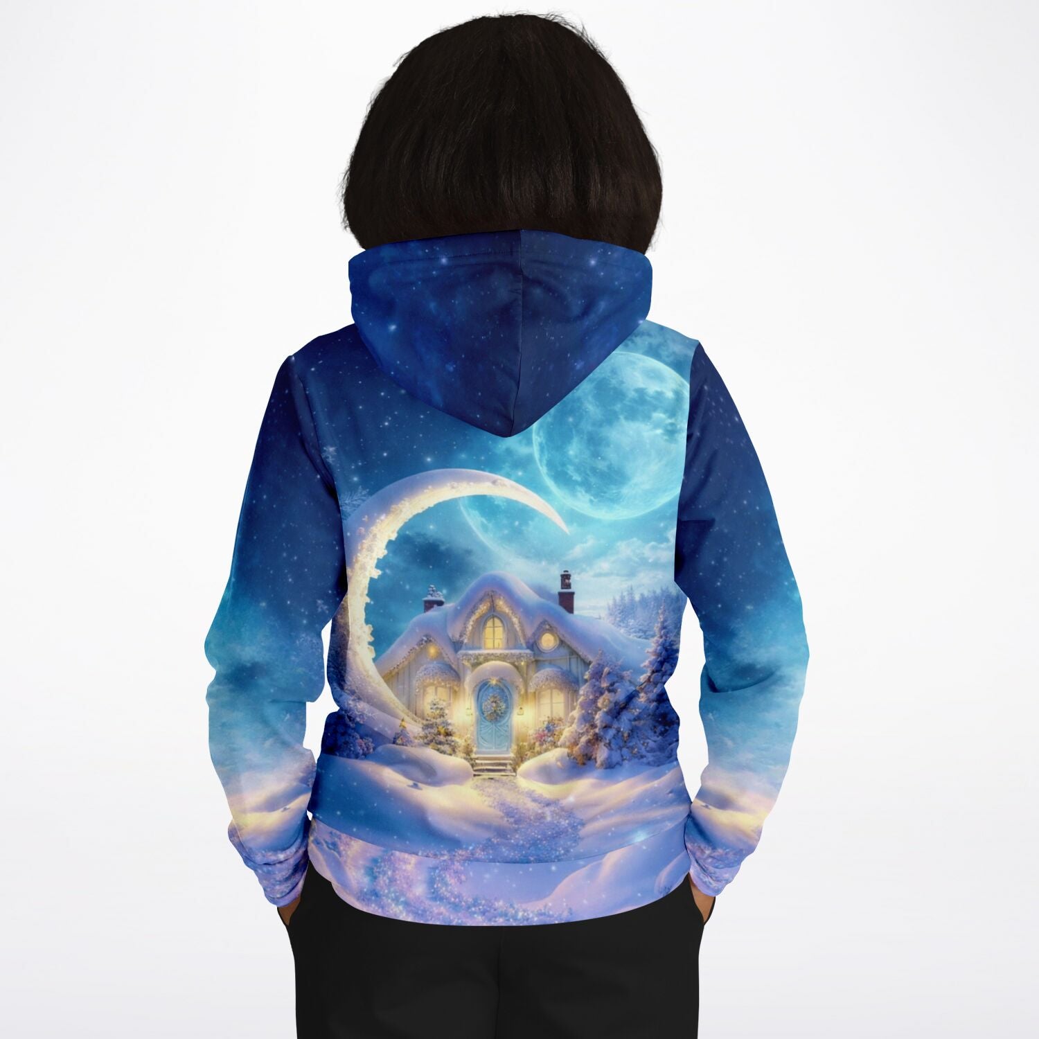 Dreamer Hoodie - Moon and Snow