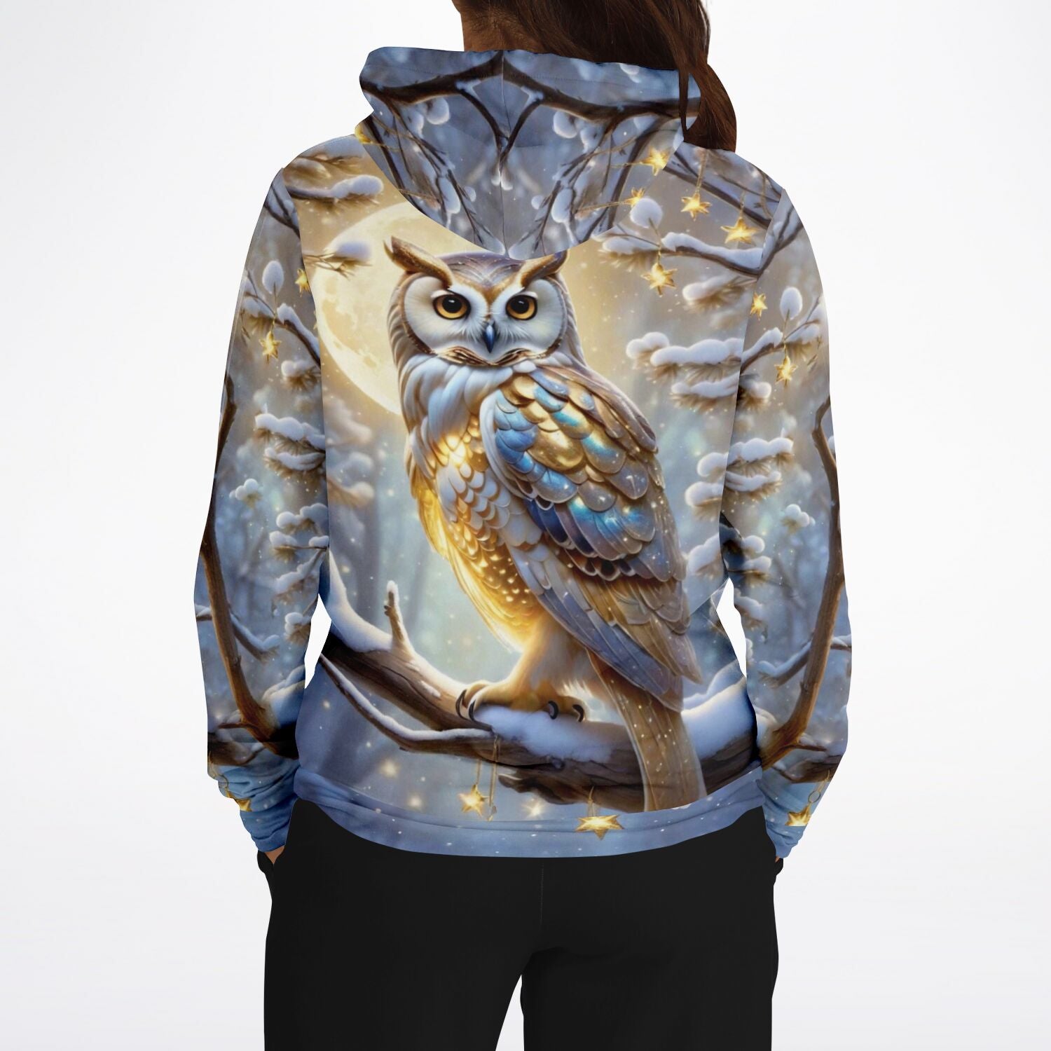 Dreamer Hoodie - Goldene Schneeeule