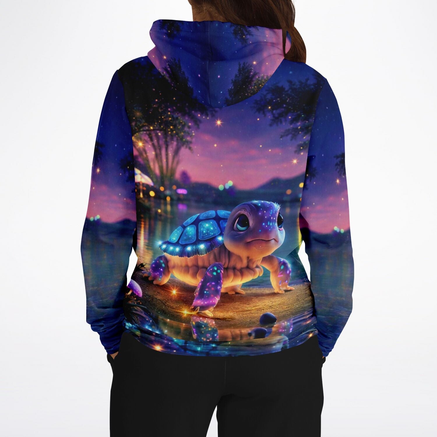 Dreamer Hoodie - Leuchtbild Special - Sparkling Turtle