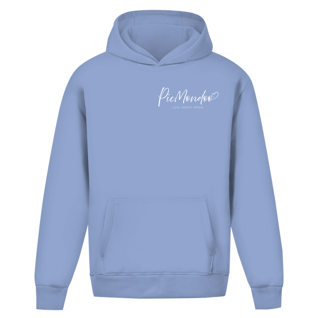 Oversize Hoodie Ohne Kordel Picmondoo logo