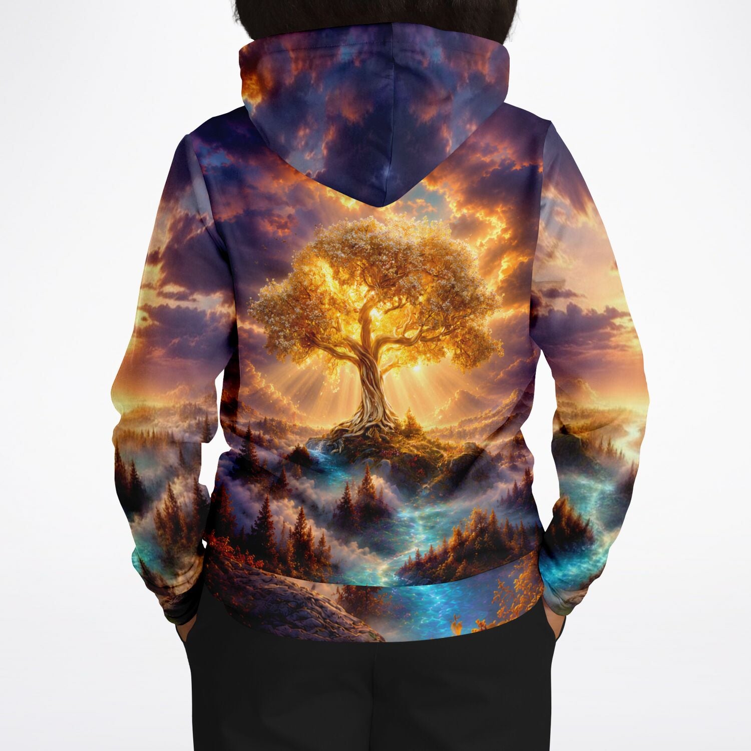 Dreamer Hoodie - Der goldene Weltenbaum