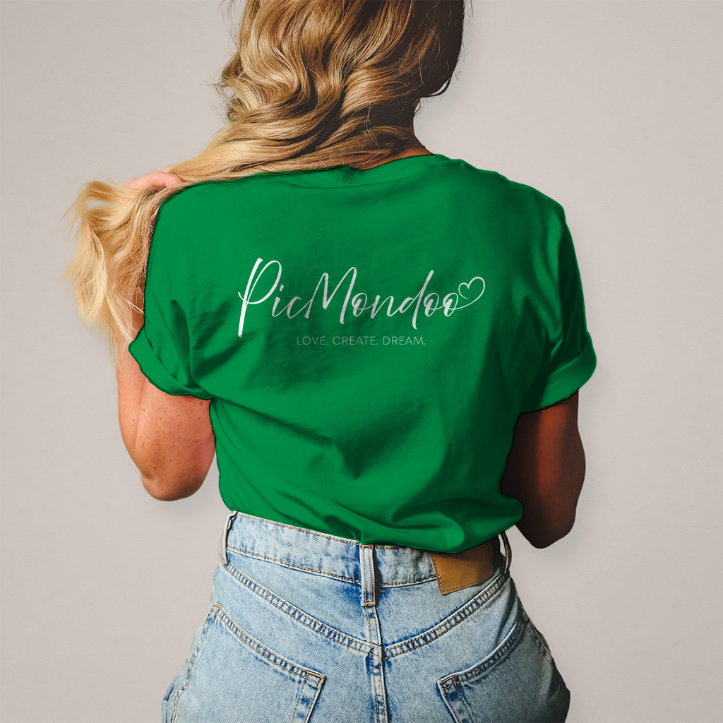 Damen T-Shirt picmondoo logo