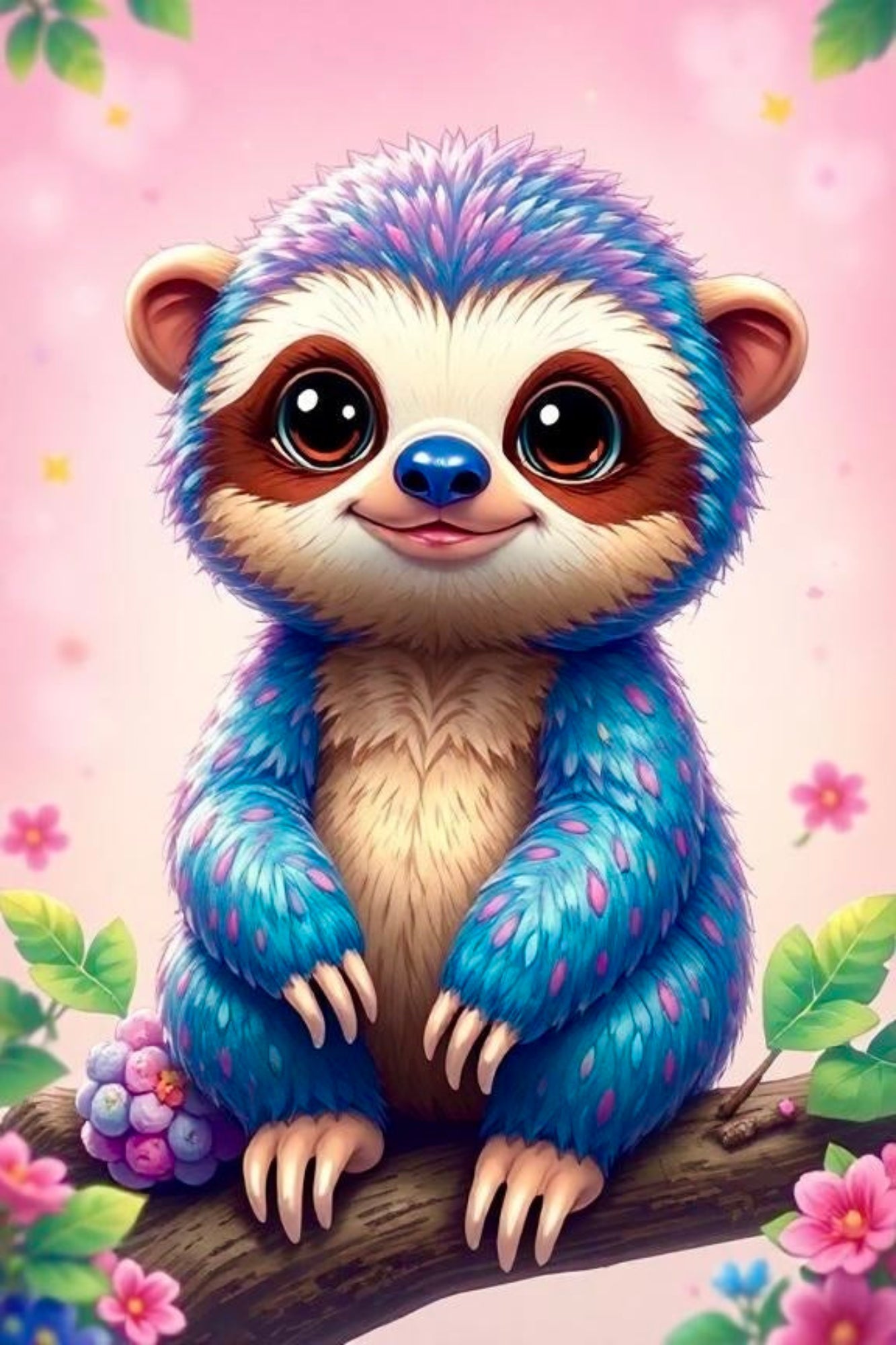 Diamond Painting Mini - Kleiner Faulenzer