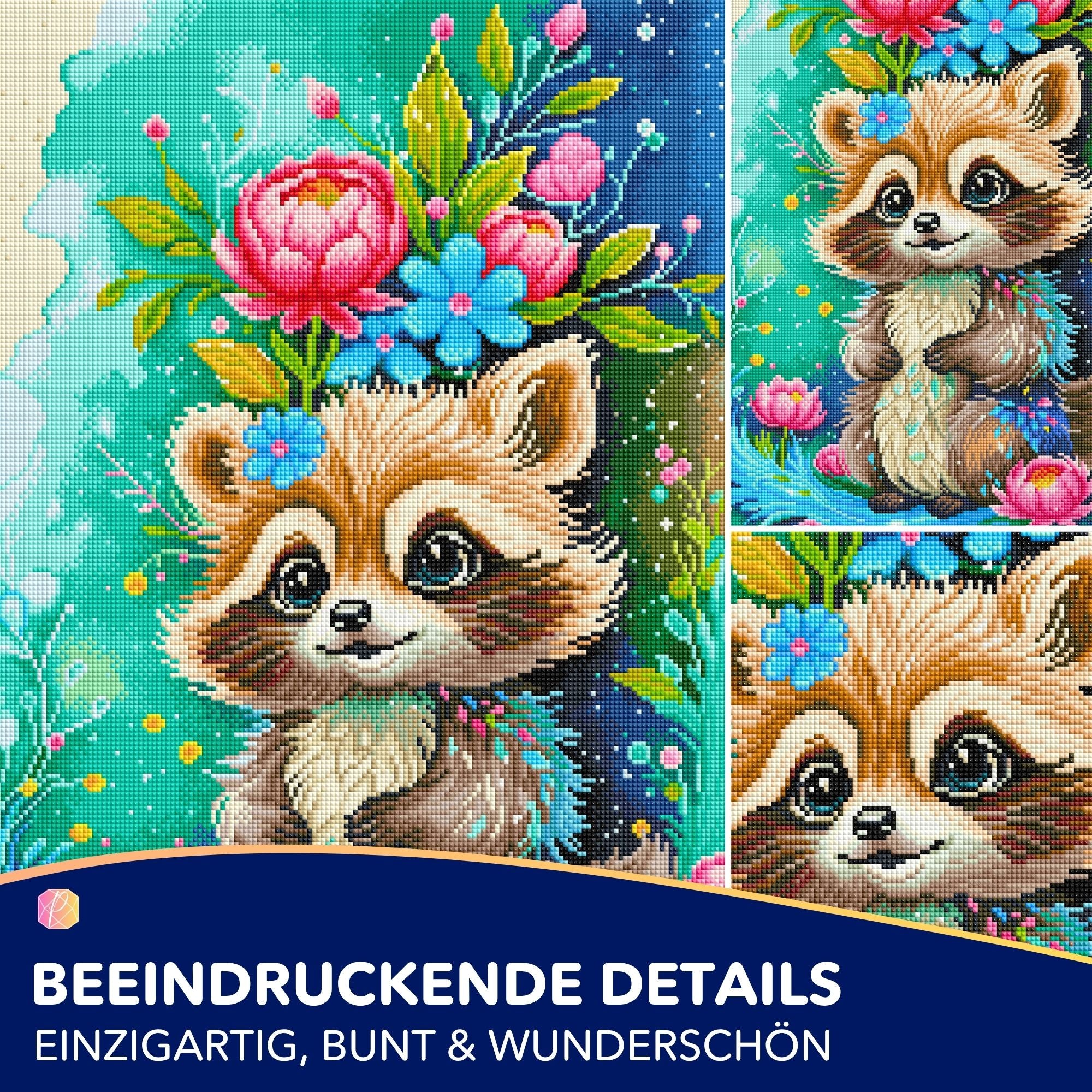 Diamond Painting - Willi liebt Blumen "Limited Edition"