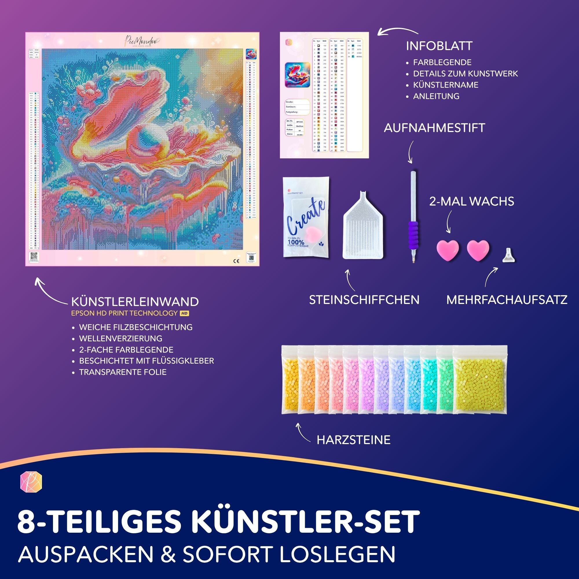 Diamond Painting - Zauber des Meeres
