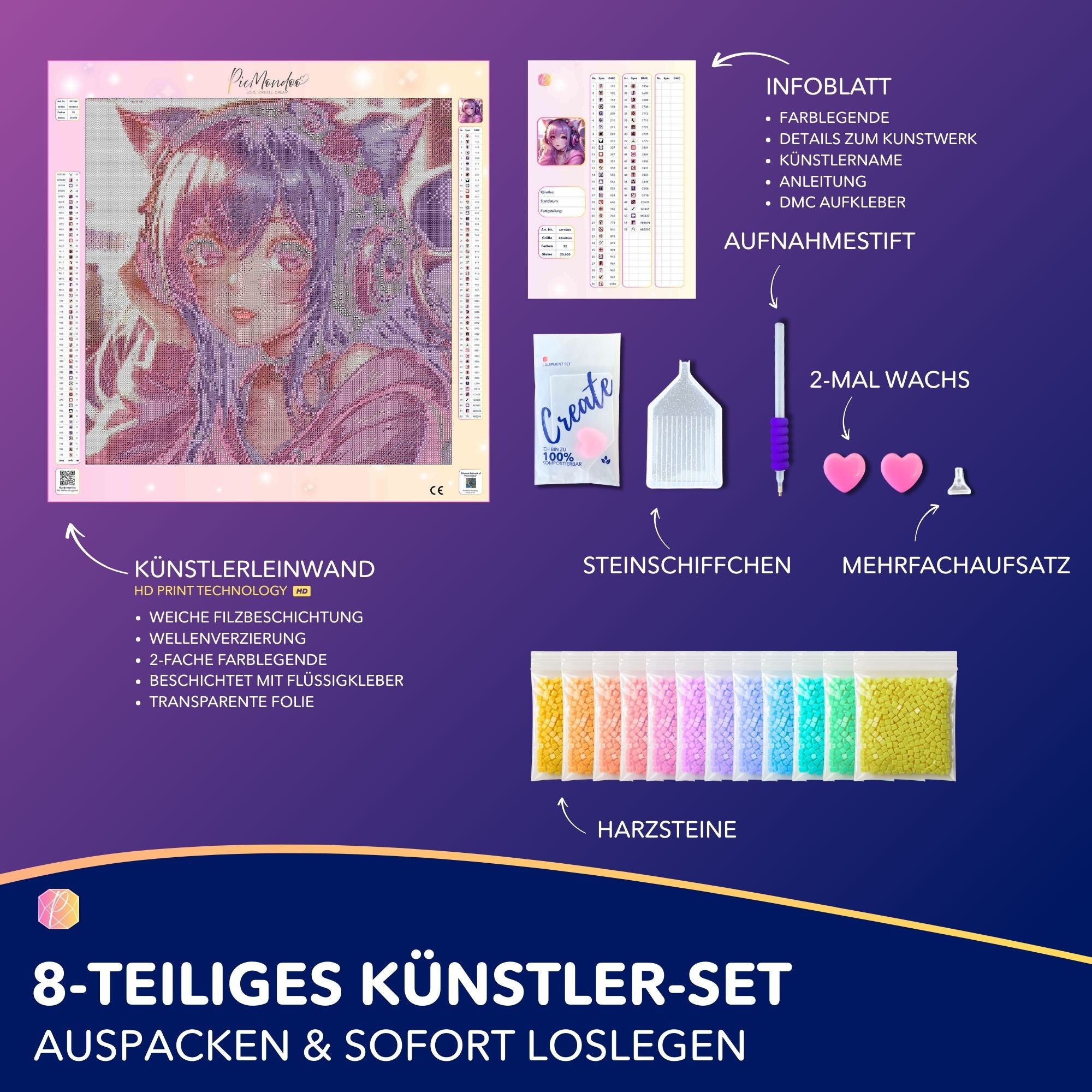 Diamond Painting 7 Tage Special - Gamergirl