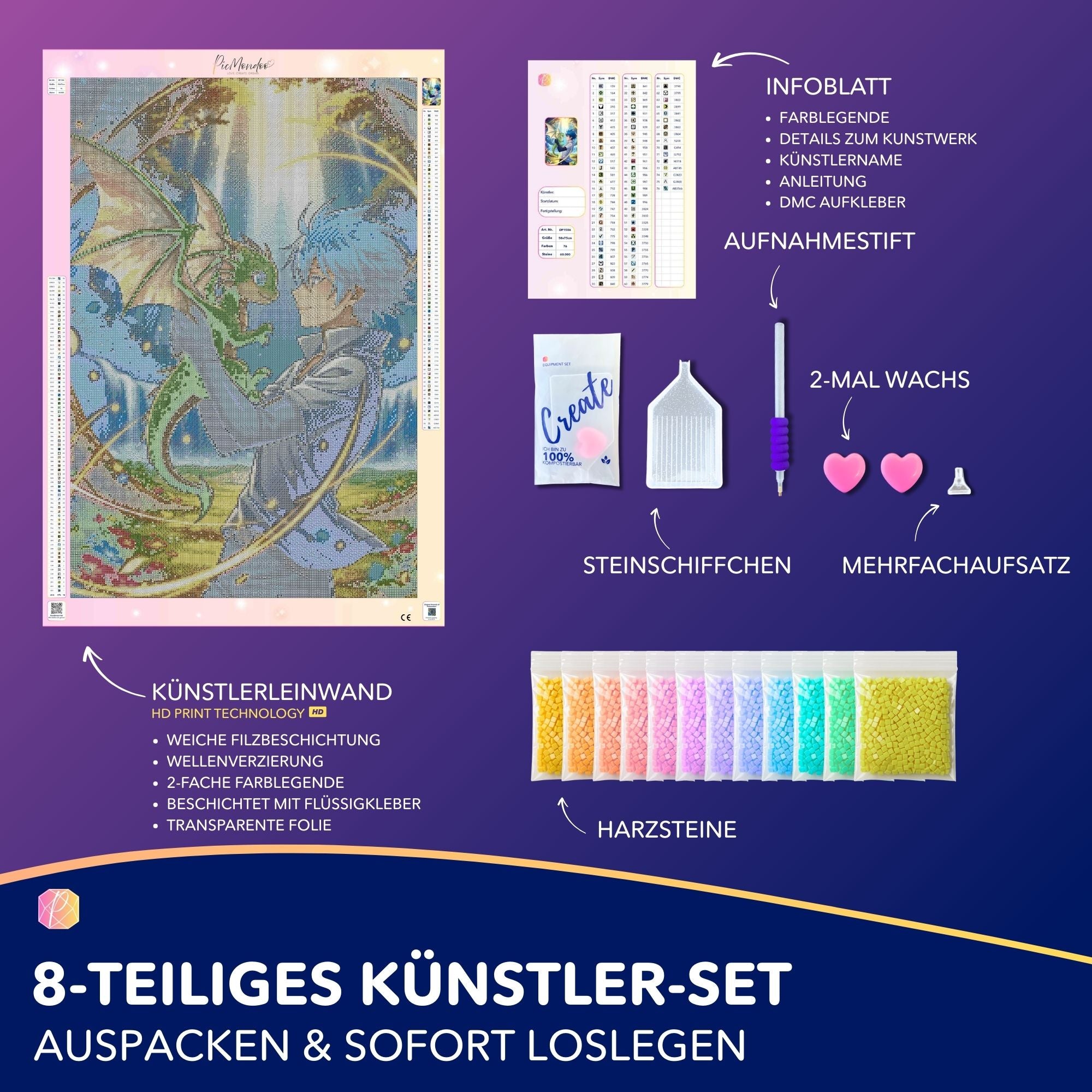 Diamond Painting 7 Tage Special - Dreamteam am Wasserfall