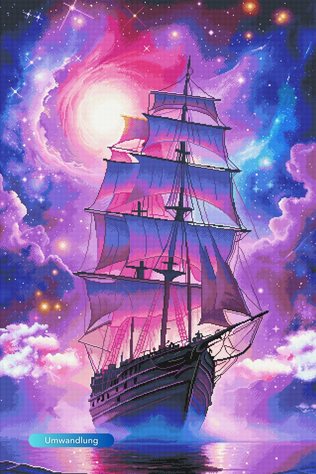 Diamond Painting XXL - Starlight Ocean