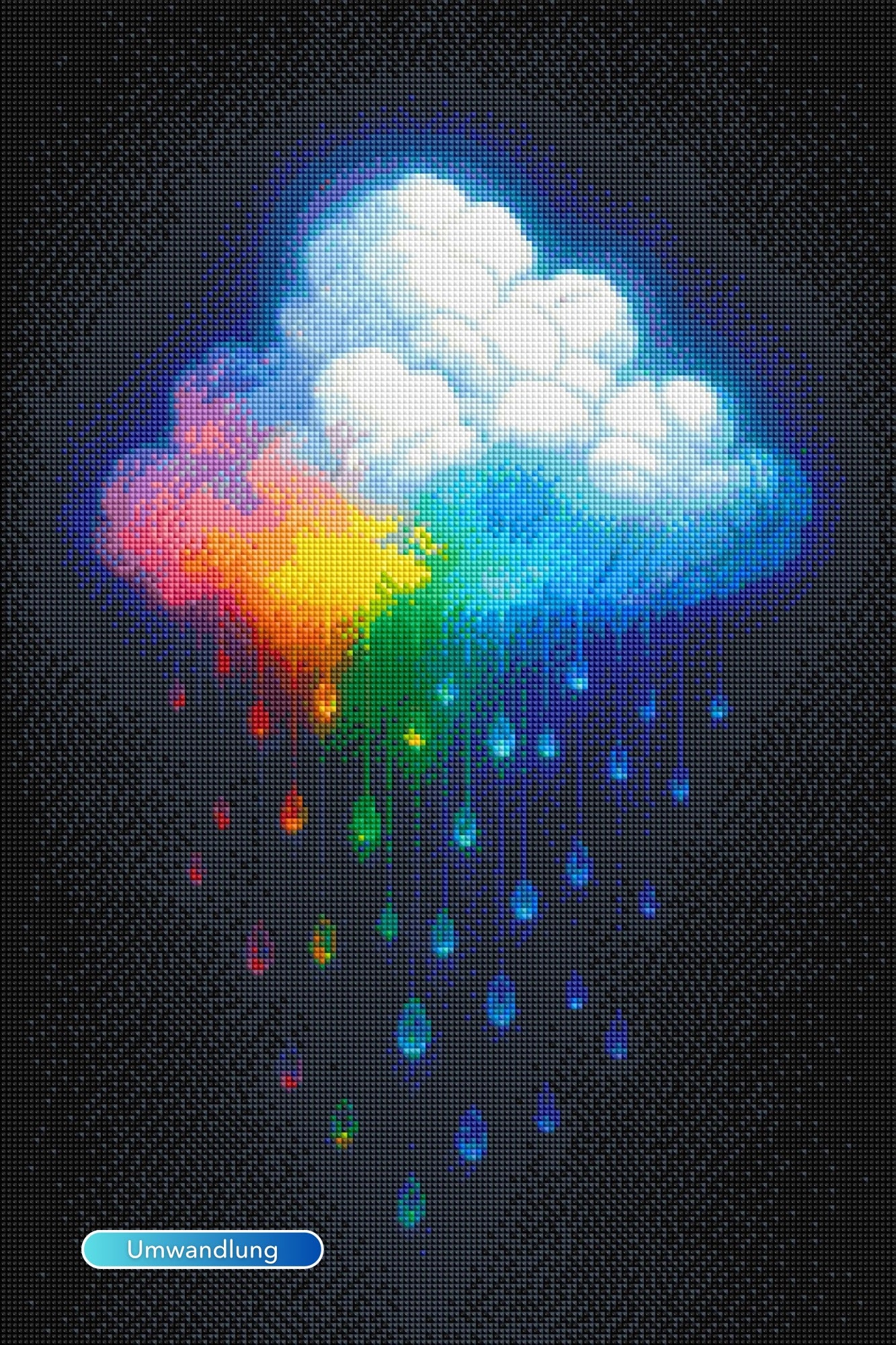 Diamond Painting Jennifer Ruschinski Special - Regenbogenwolke