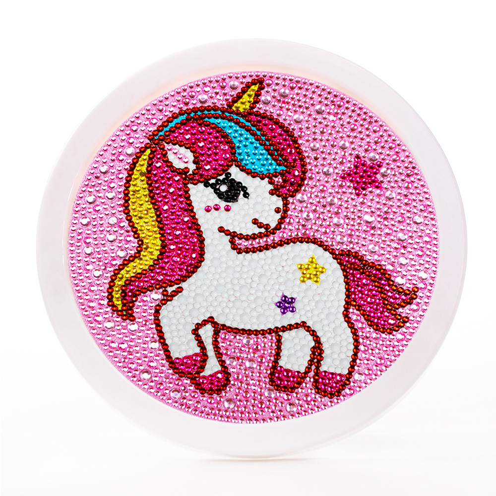 Diamond Painting Kids - Rund mit Rahmen