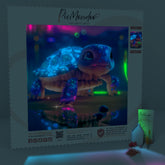 Diamond Painting Leuchtbild Special Leinwand Sparkling turtle