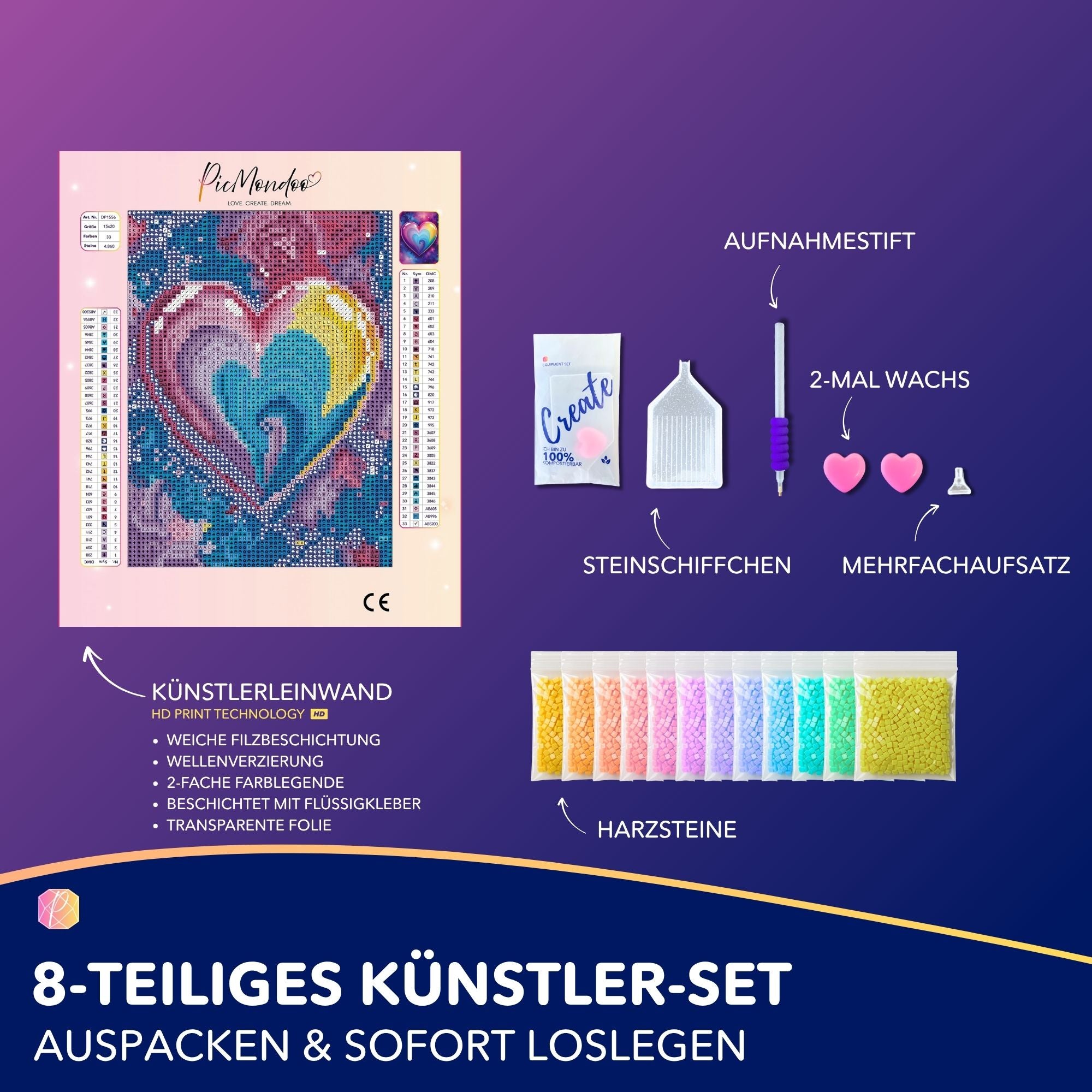 Diamond Painting Mini - Love