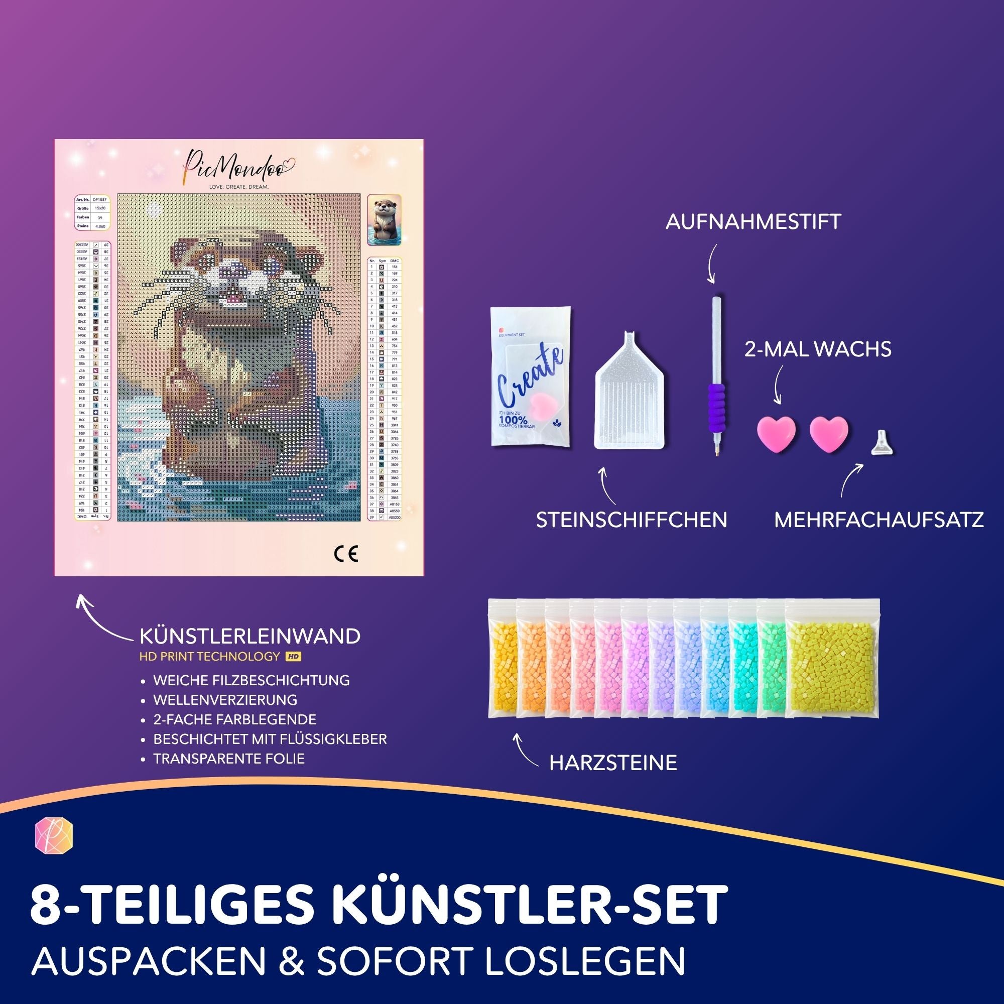 Diamond Painting Mini - Otti