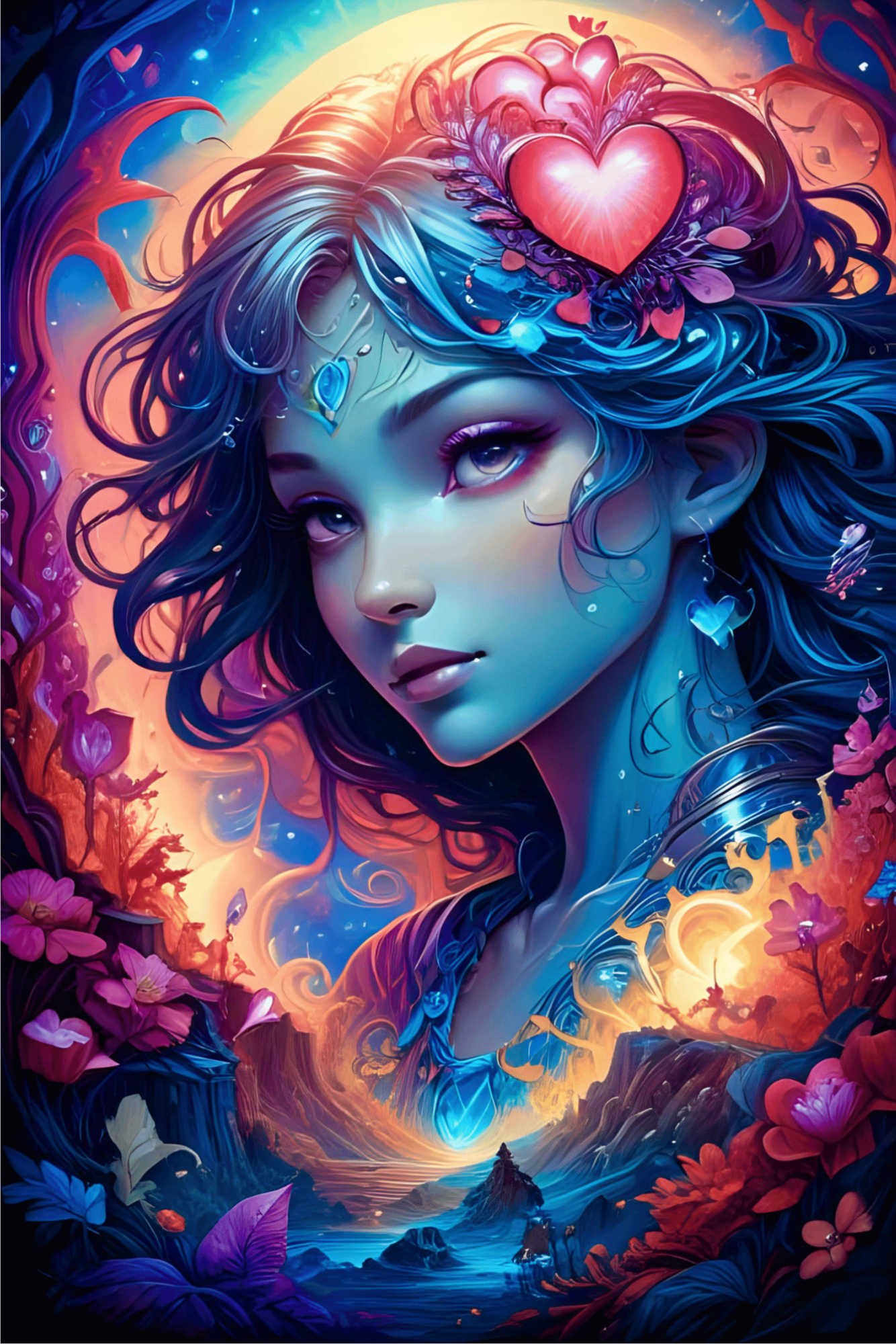 Diamond Painting Moni´s Special - Mystic Girl