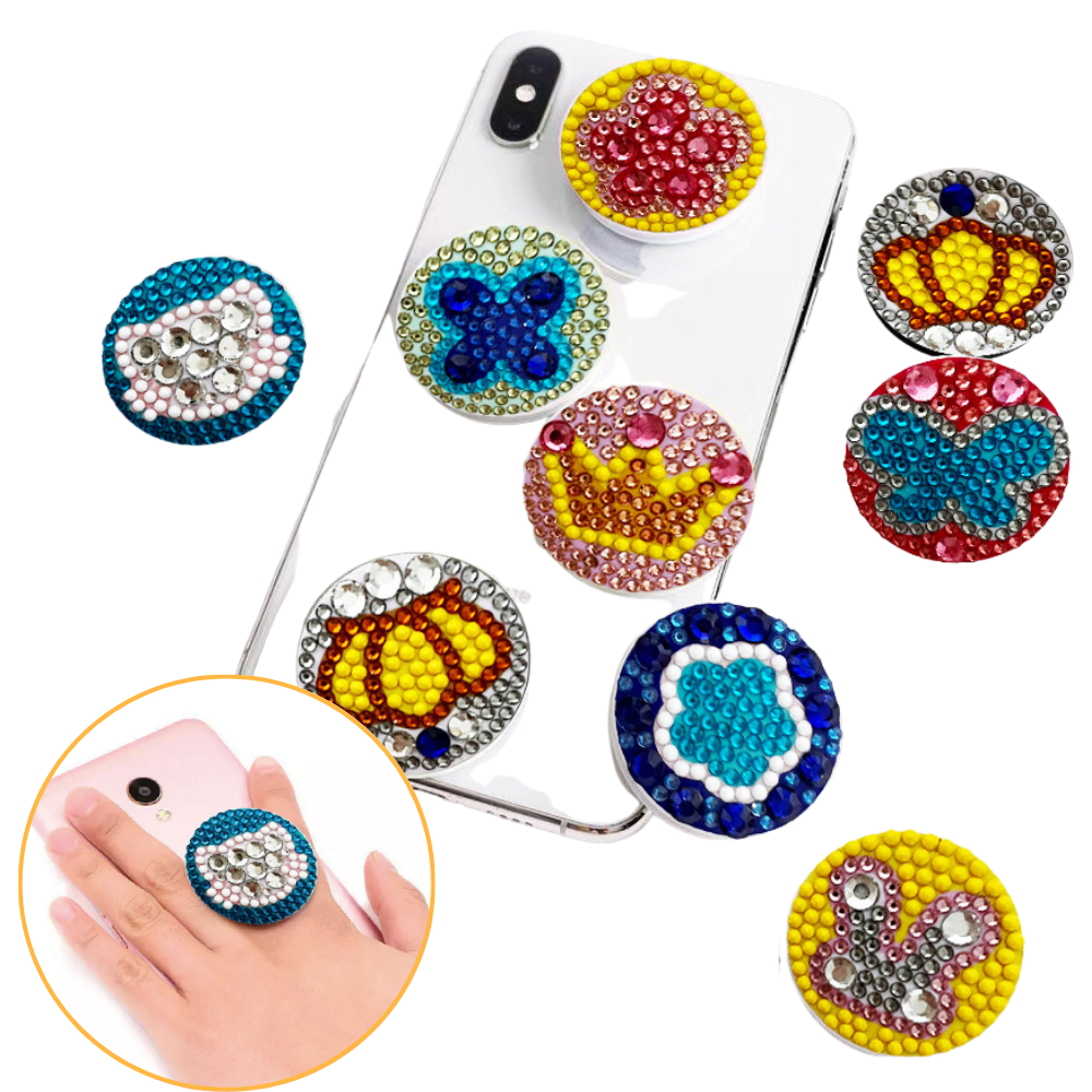Diamond Painting Pop-Griff für Smartphone