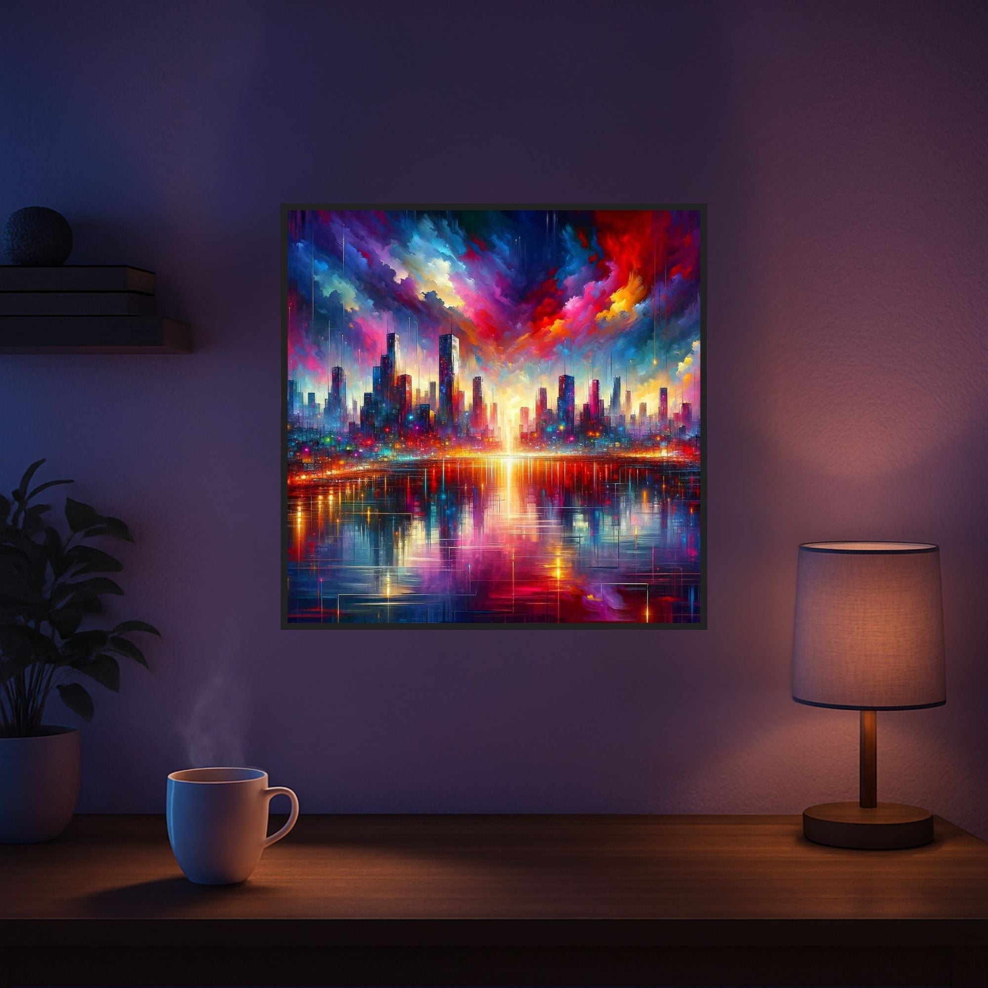 Diamond Painting - Abstrakte Skyline "Limited Edition"