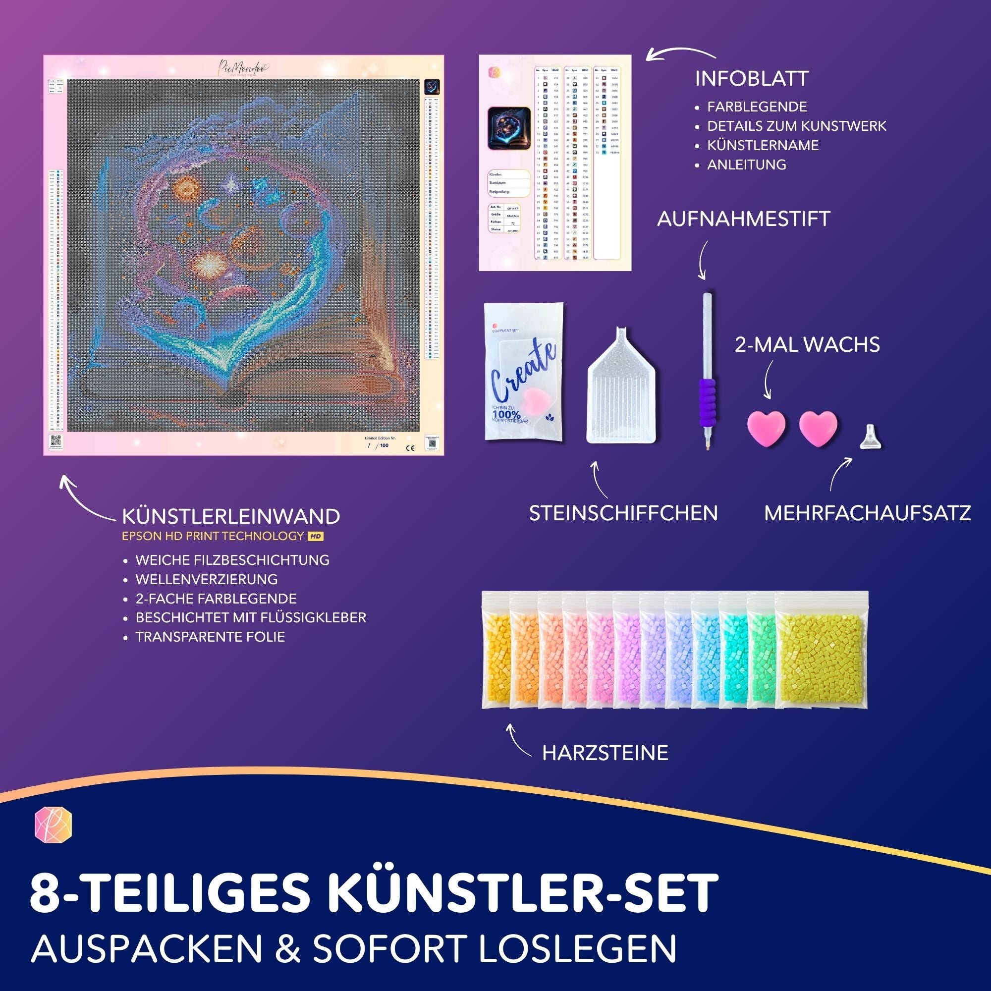 Diamond Painting - Book of the Universe "Limited Edition"