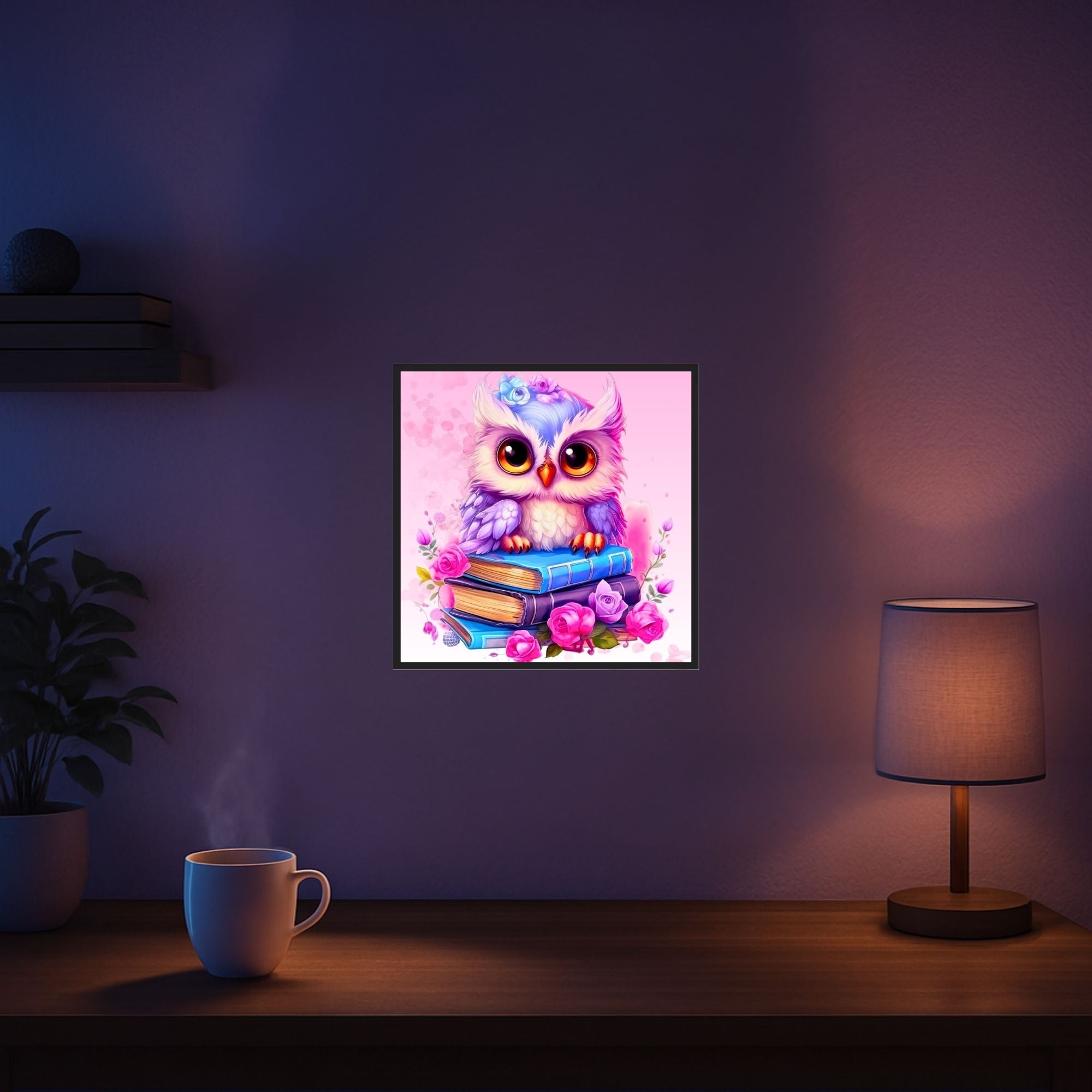 Diamond Painting - Büchereule