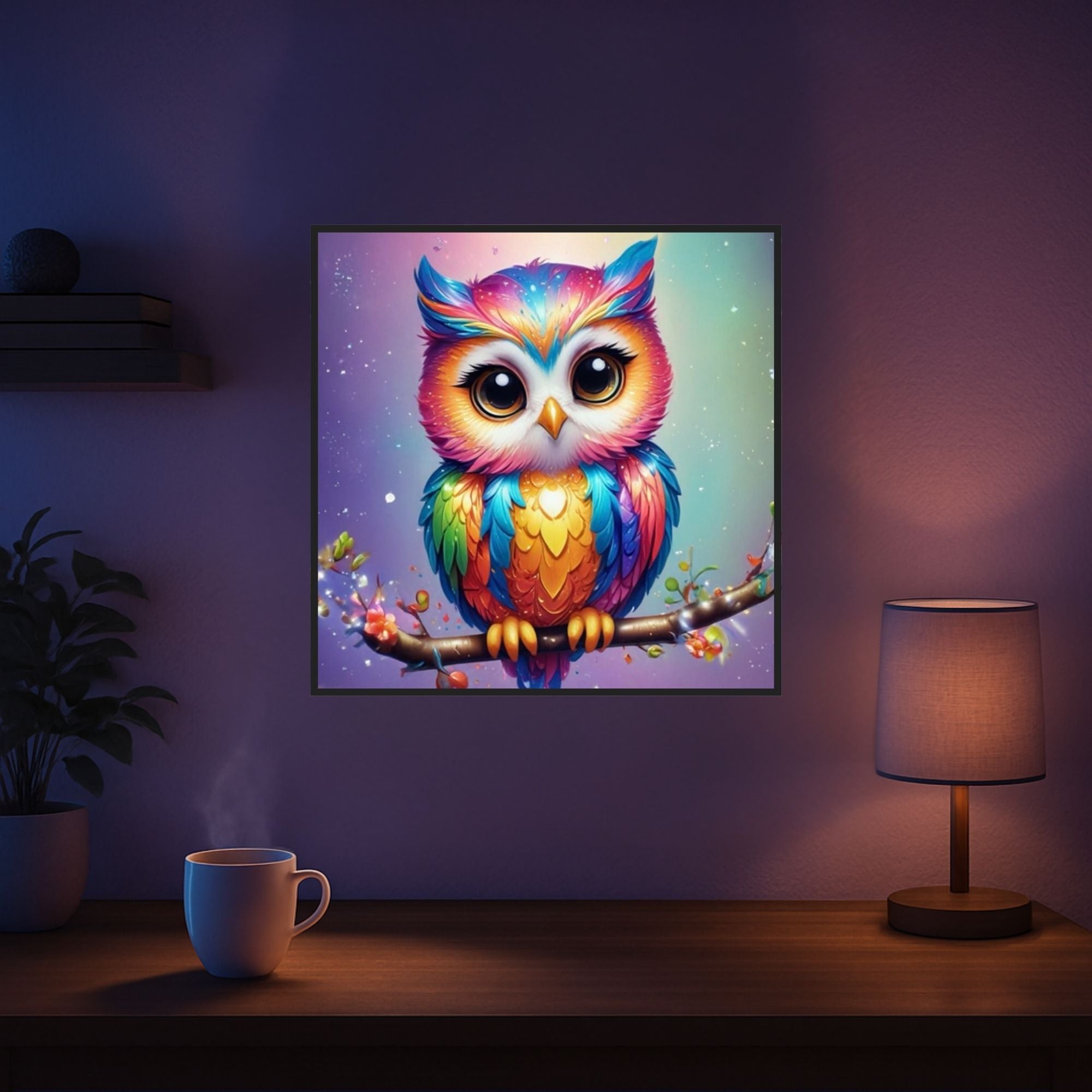Diamond Painting Fairydust Special - Eule Fridolin