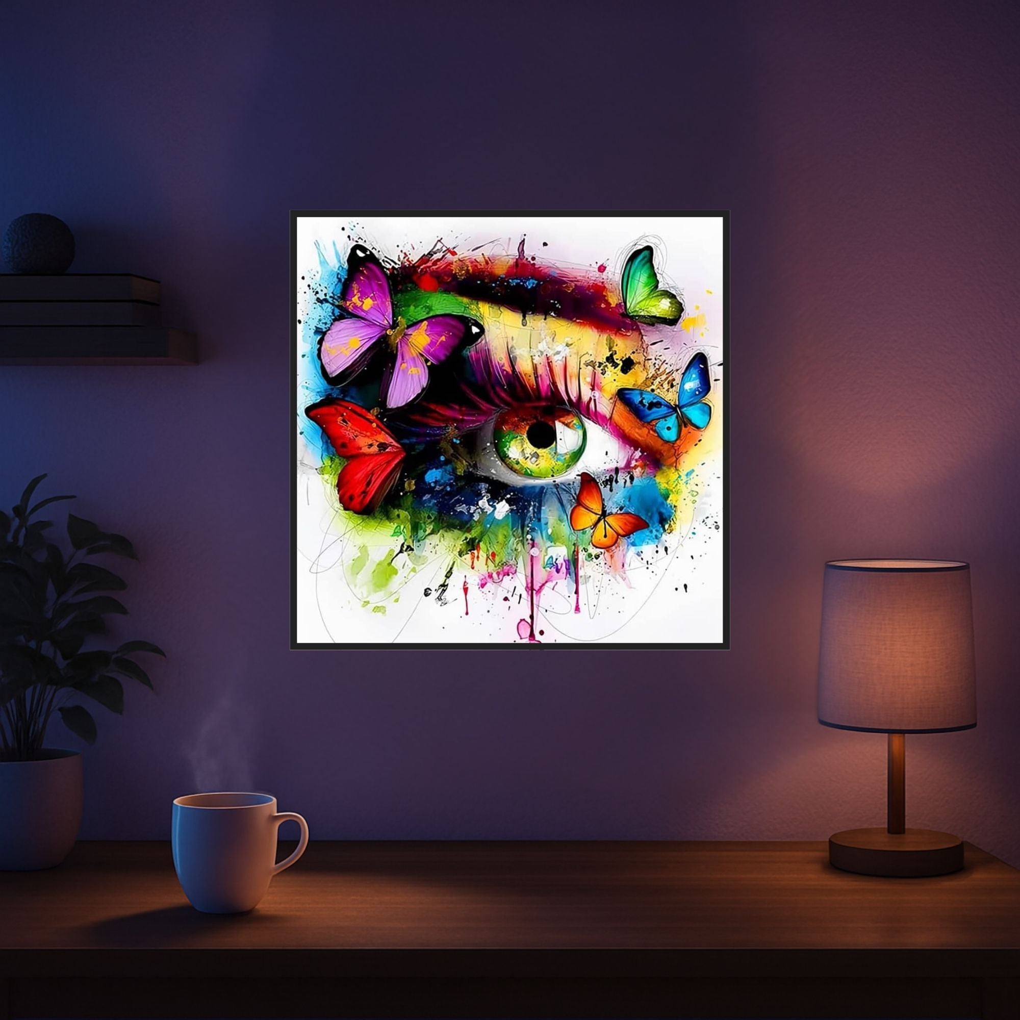 Diamond Painting Multi Special - Eye of butterflies