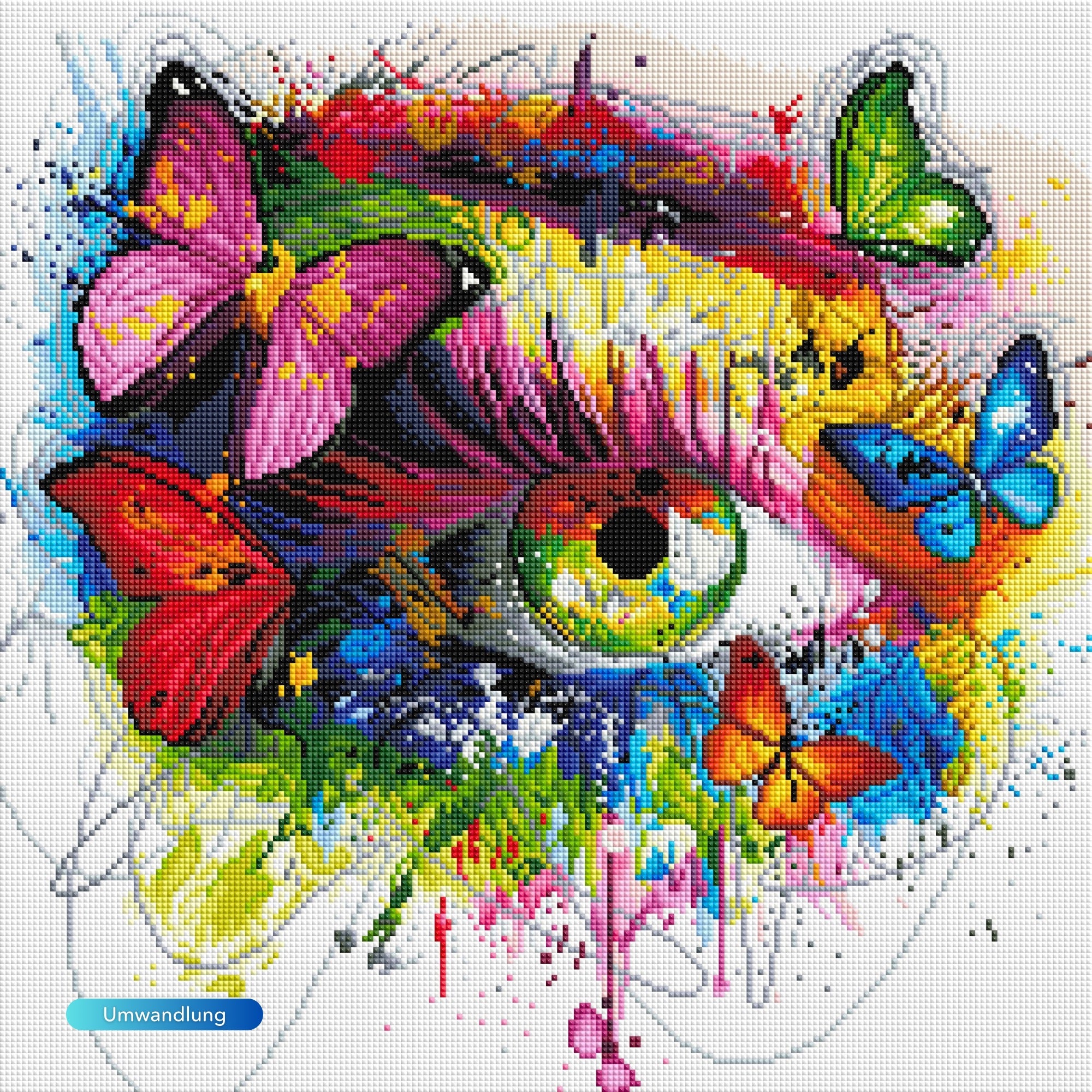 Diamond Painting Multi Special - Eye of butterflies