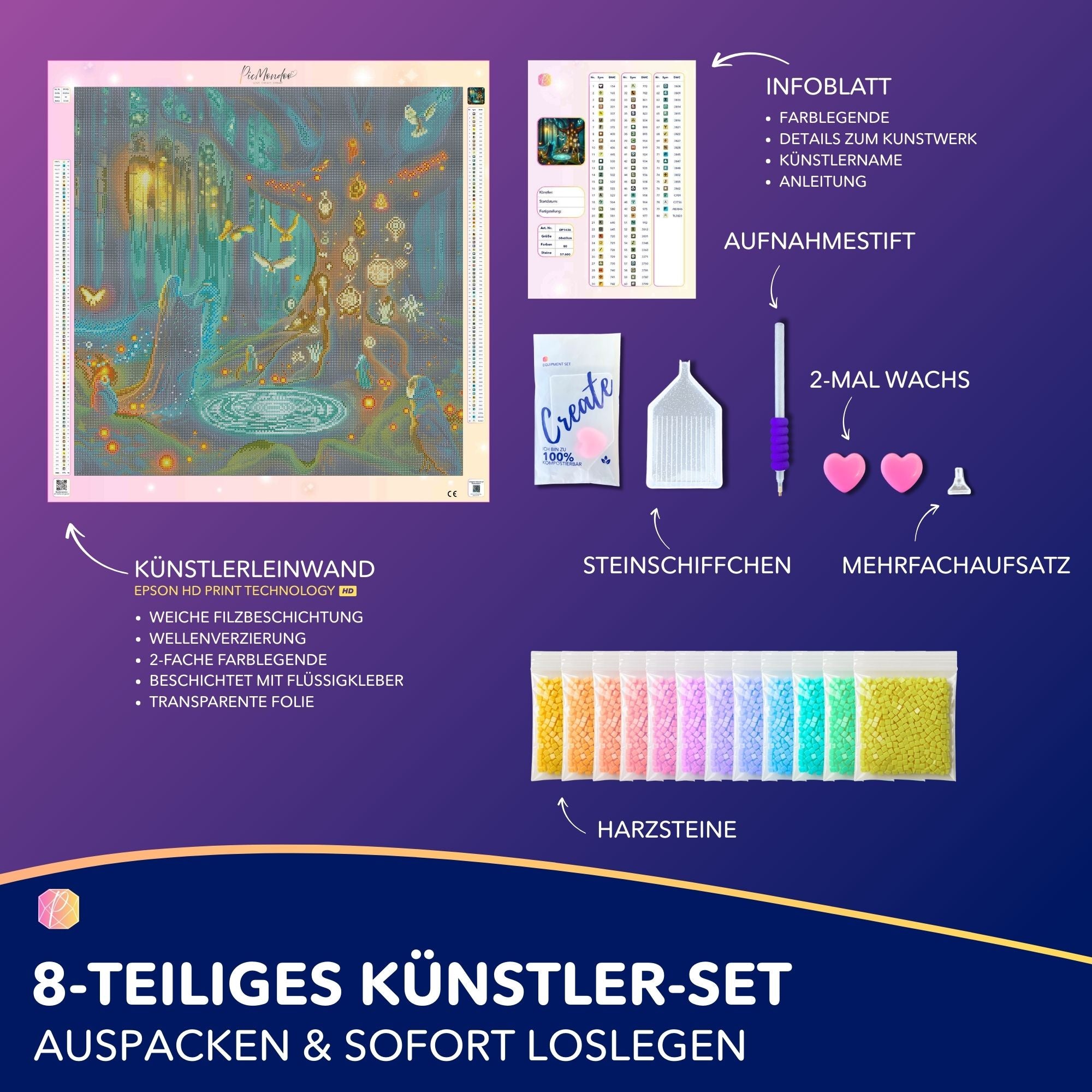 Diamond Painting - Hexennacht