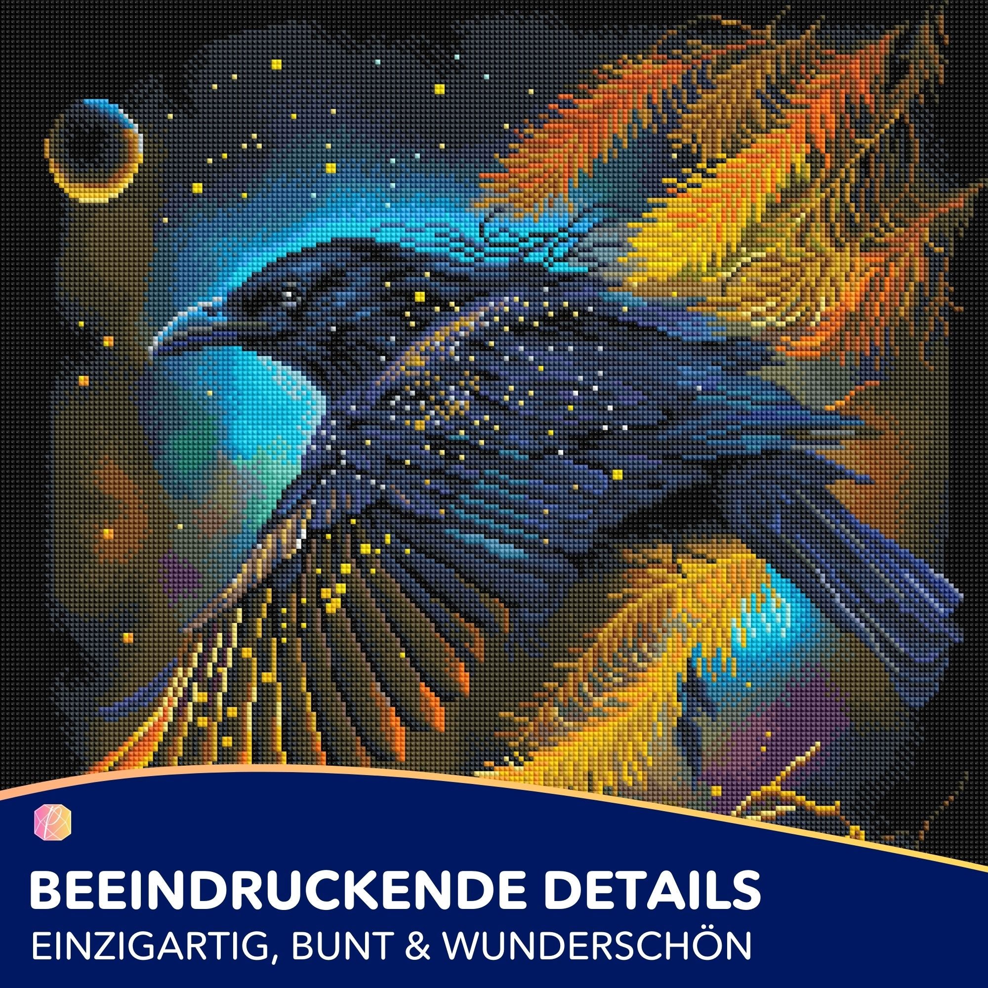 Diamond Painting - Hexenrabe