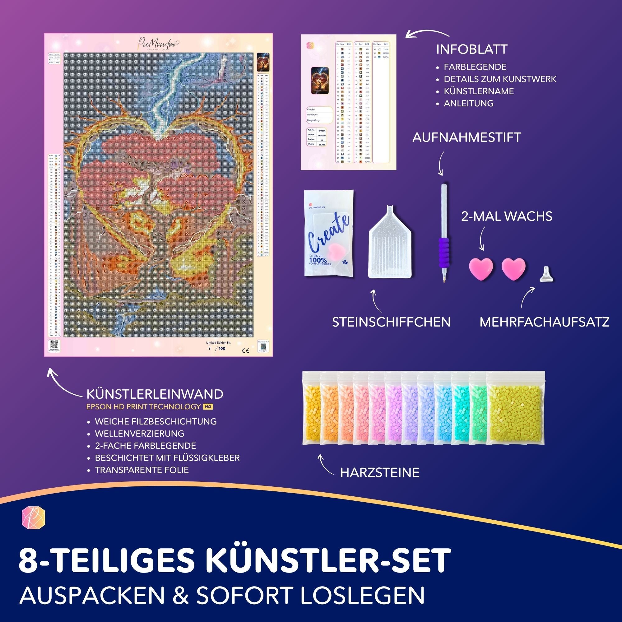 Diamond Painting - Im Herzen der Natur "Limited Edition"