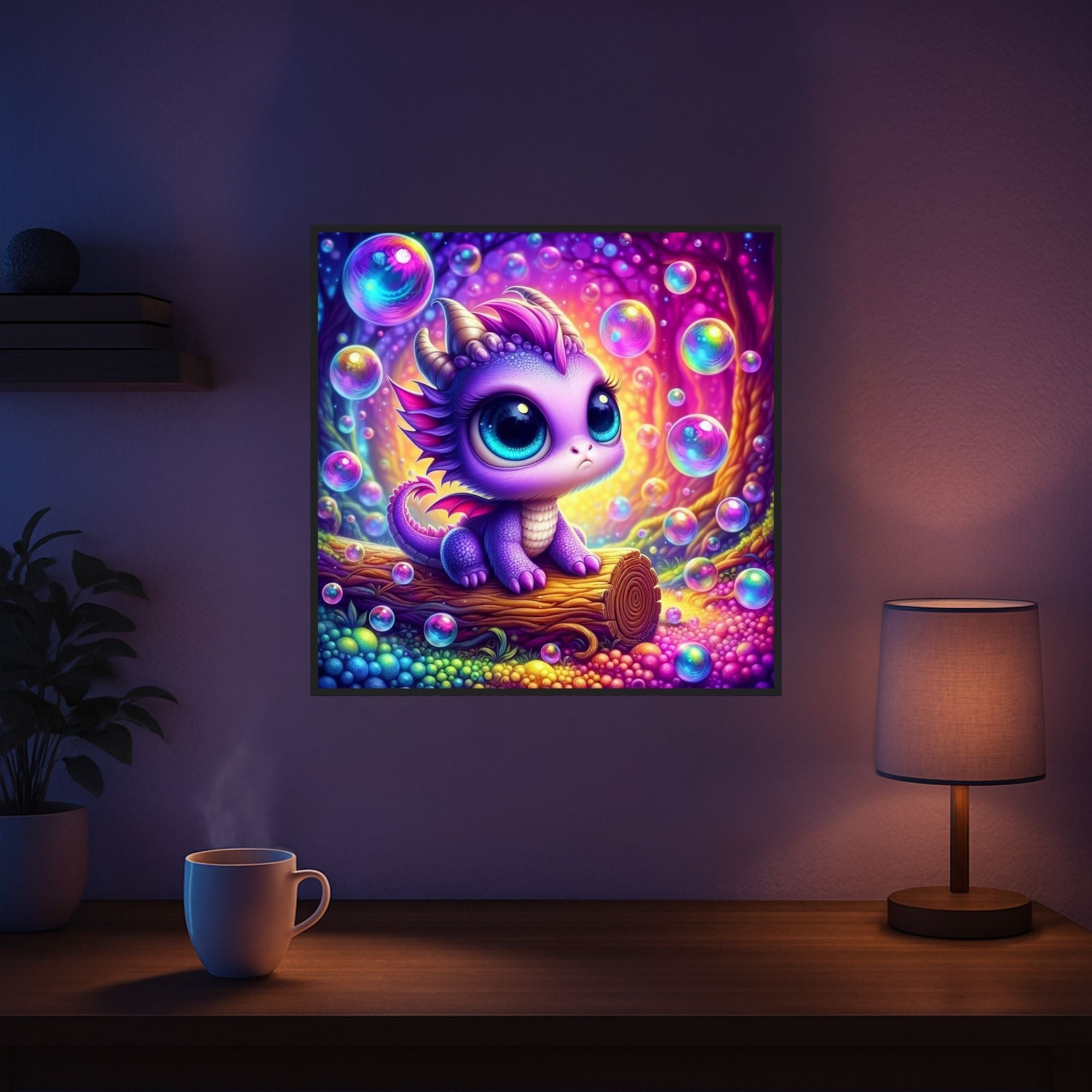 Diamond Painting Multi Special - Little bubble dragon "Limited Edition"
