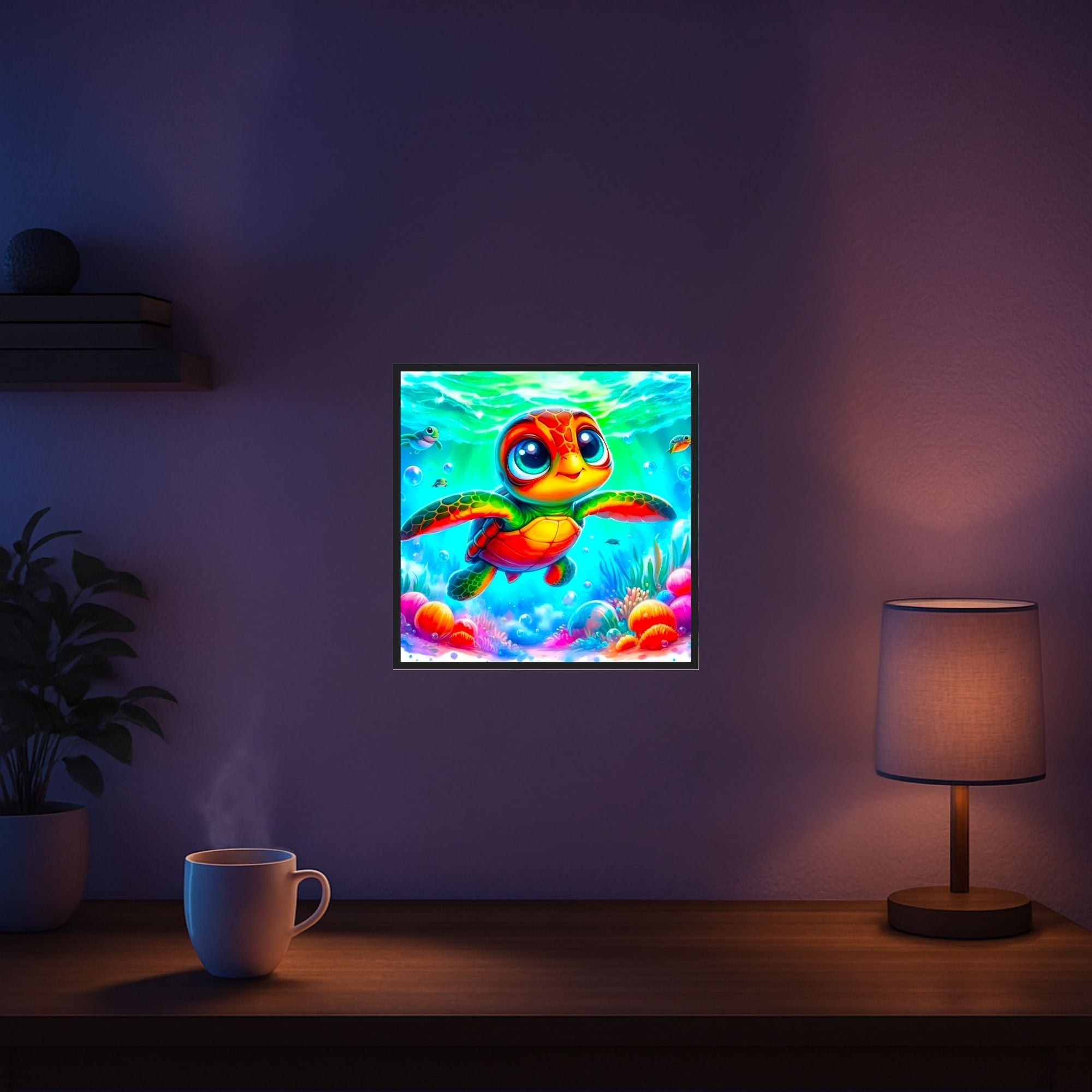 Diamond Painting - Lotta, die kleine Meeresschildkröte