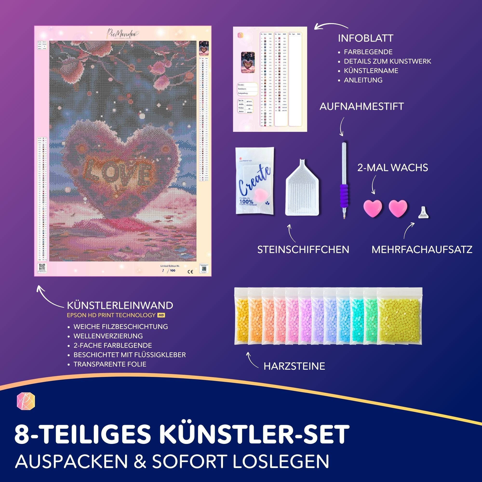 Diamond Painting - Love "Limited Edition"