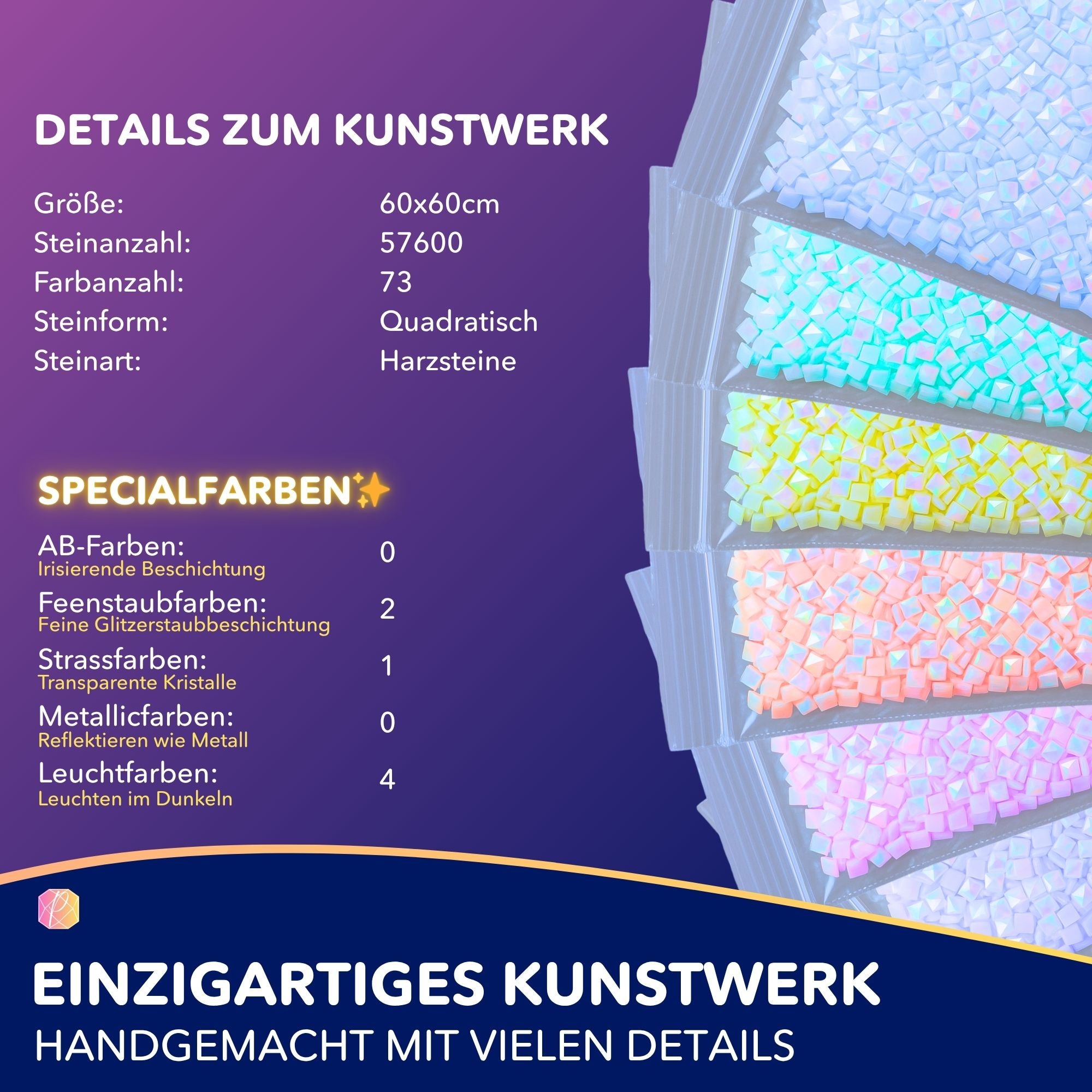 Diamond Painting - Meerjungfrau im Sternenhimmel