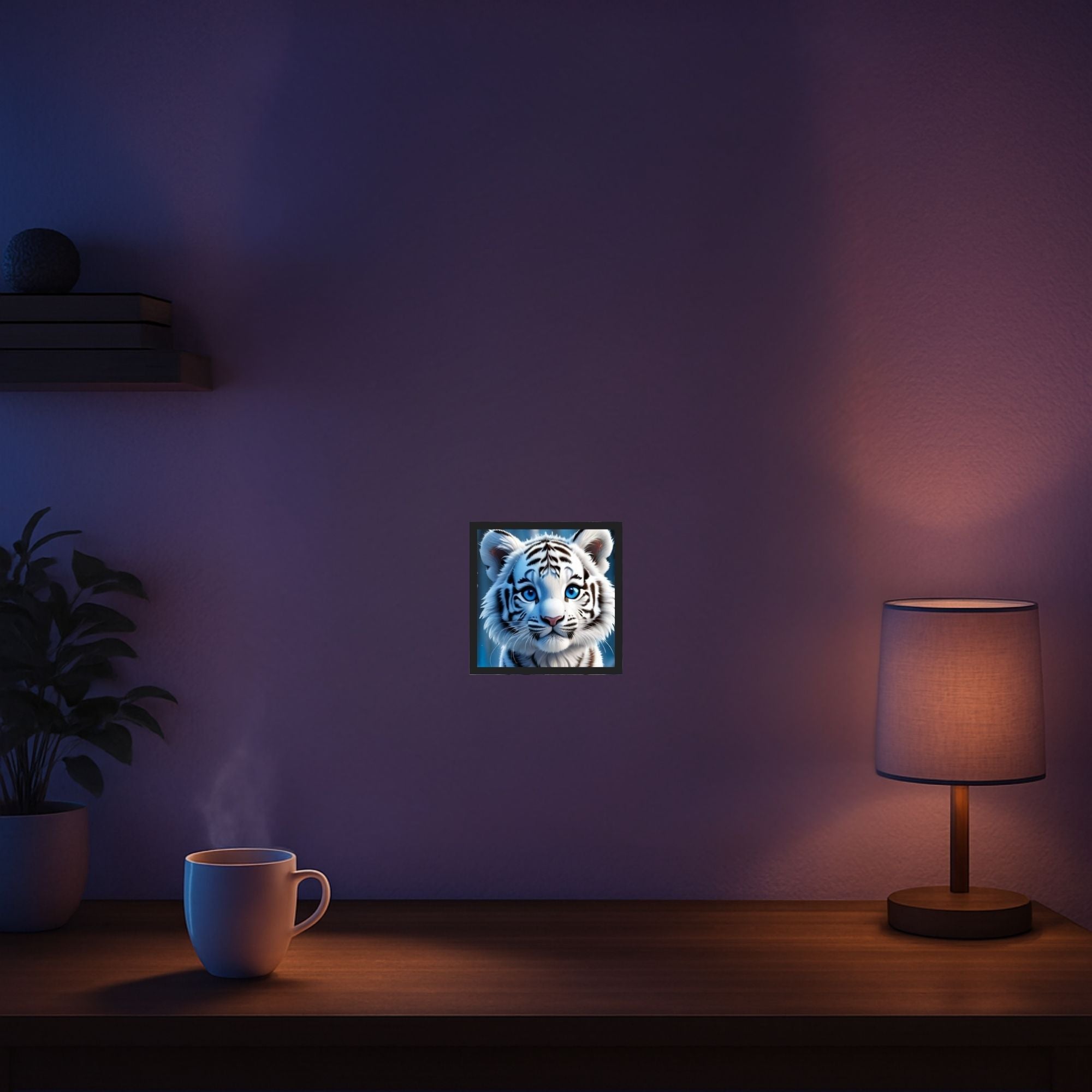 Diamond Painting Mini - Schneetigerbaby