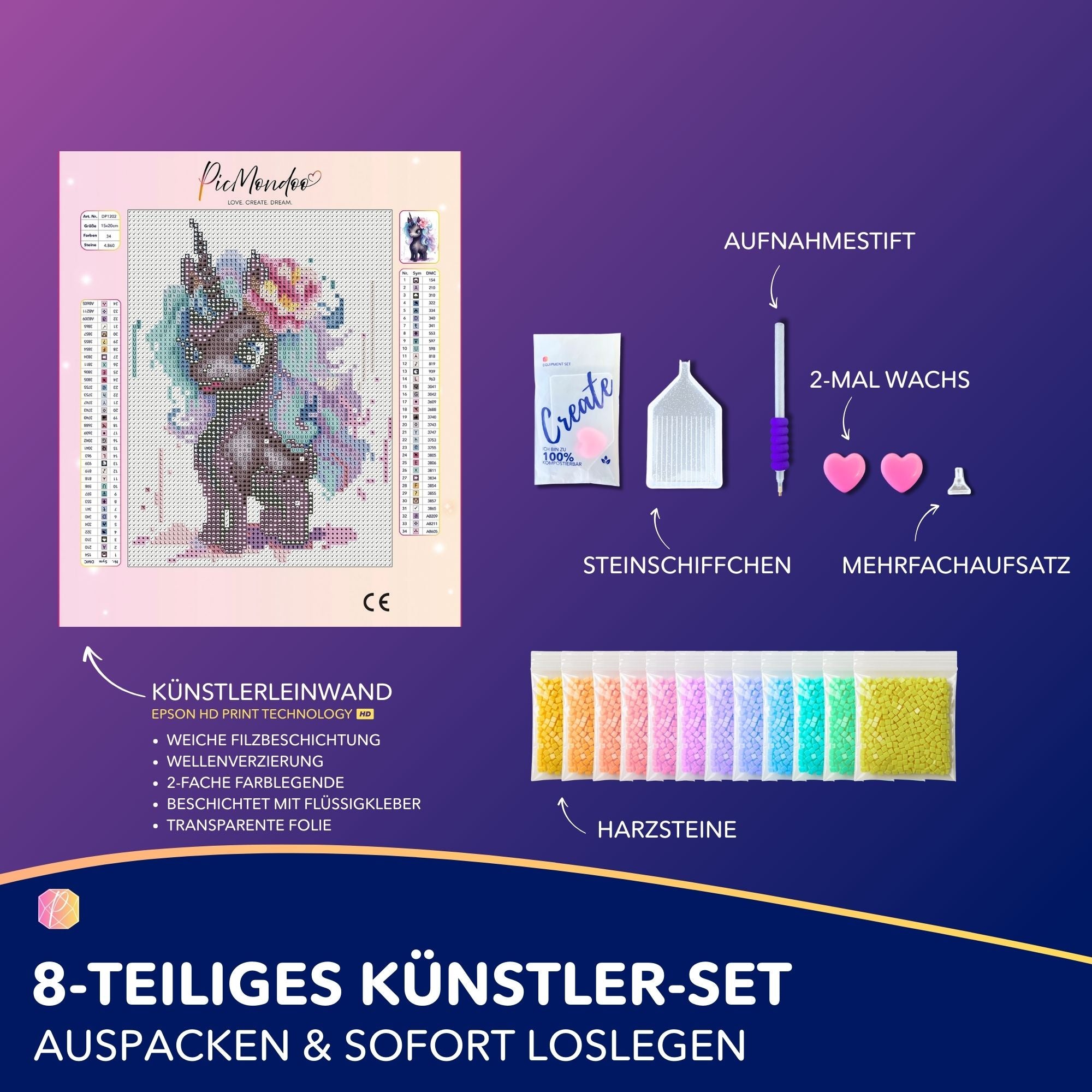 Diamond Painting Mini - Serafina