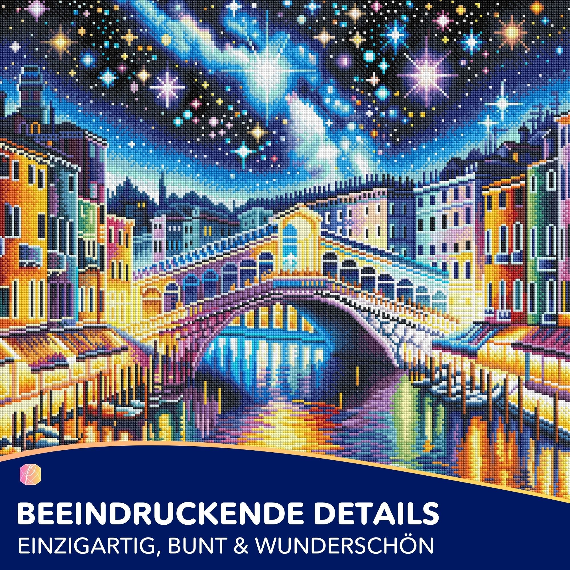 Diamond Painting - Venedig bei Nacht "Limited Edition"