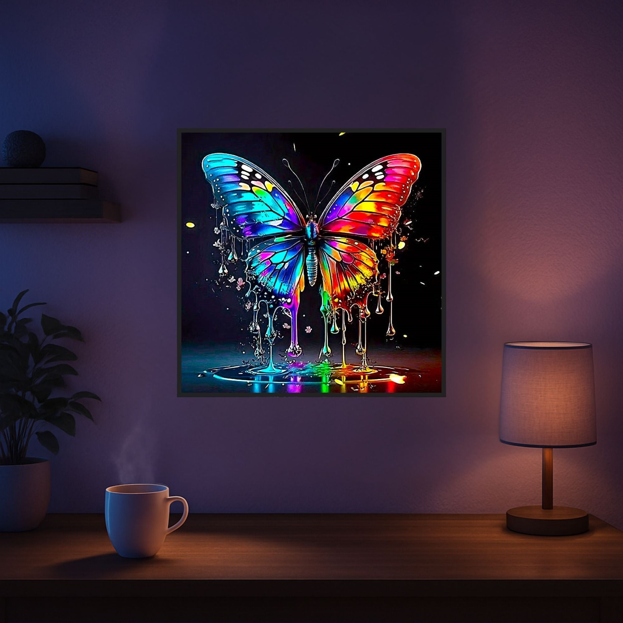Diamond Painting - Waterdrop butterfly