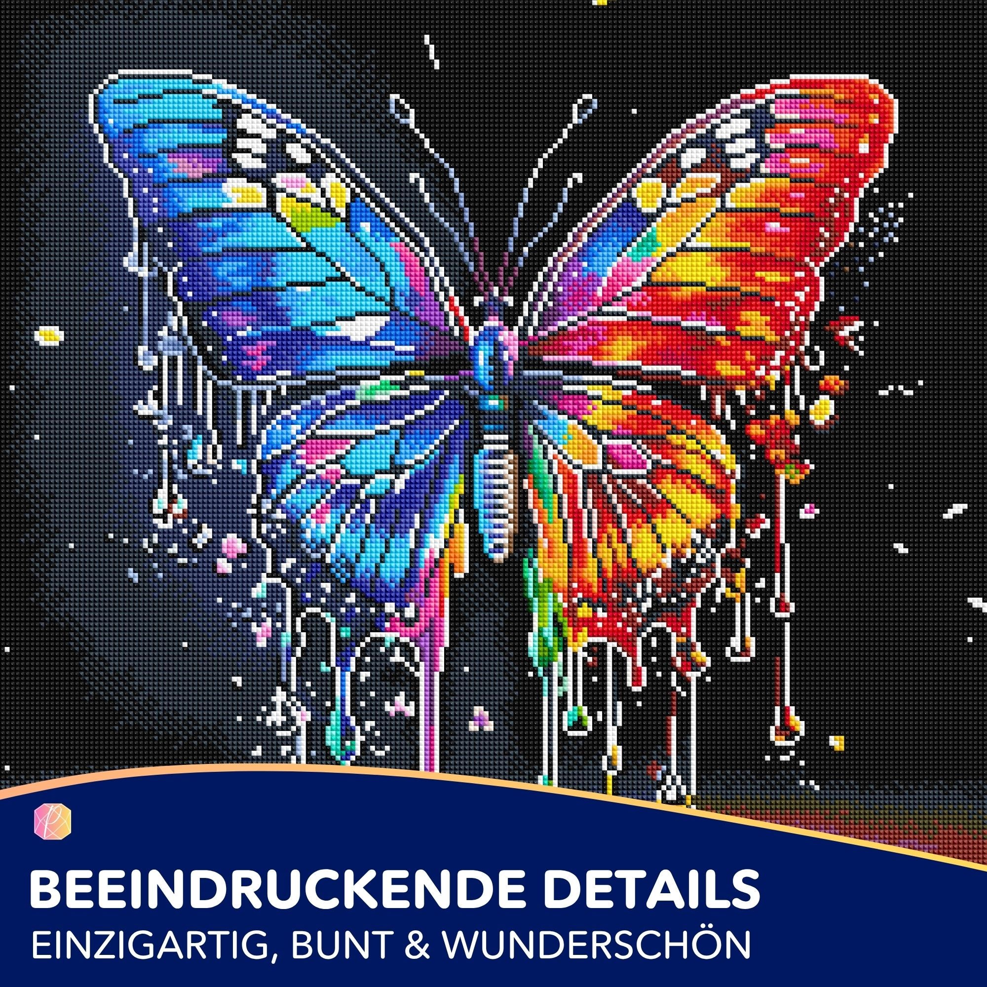 Diamond Painting - Waterdrop butterfly