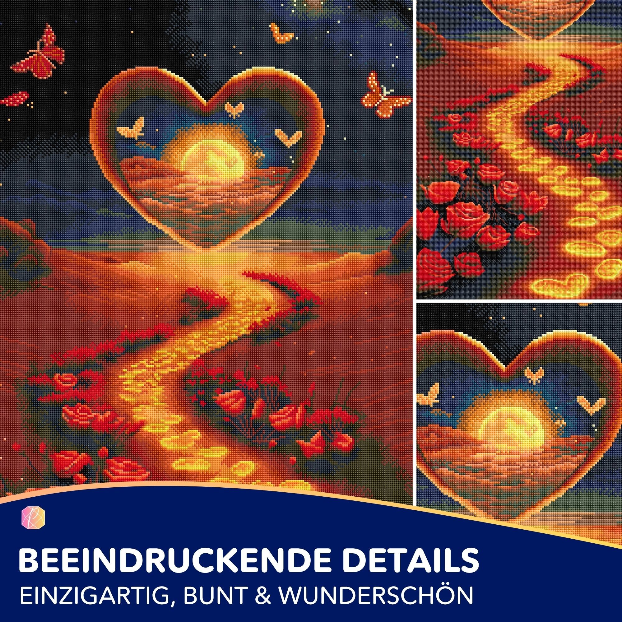 Diamond Painting - Weg der Liebe