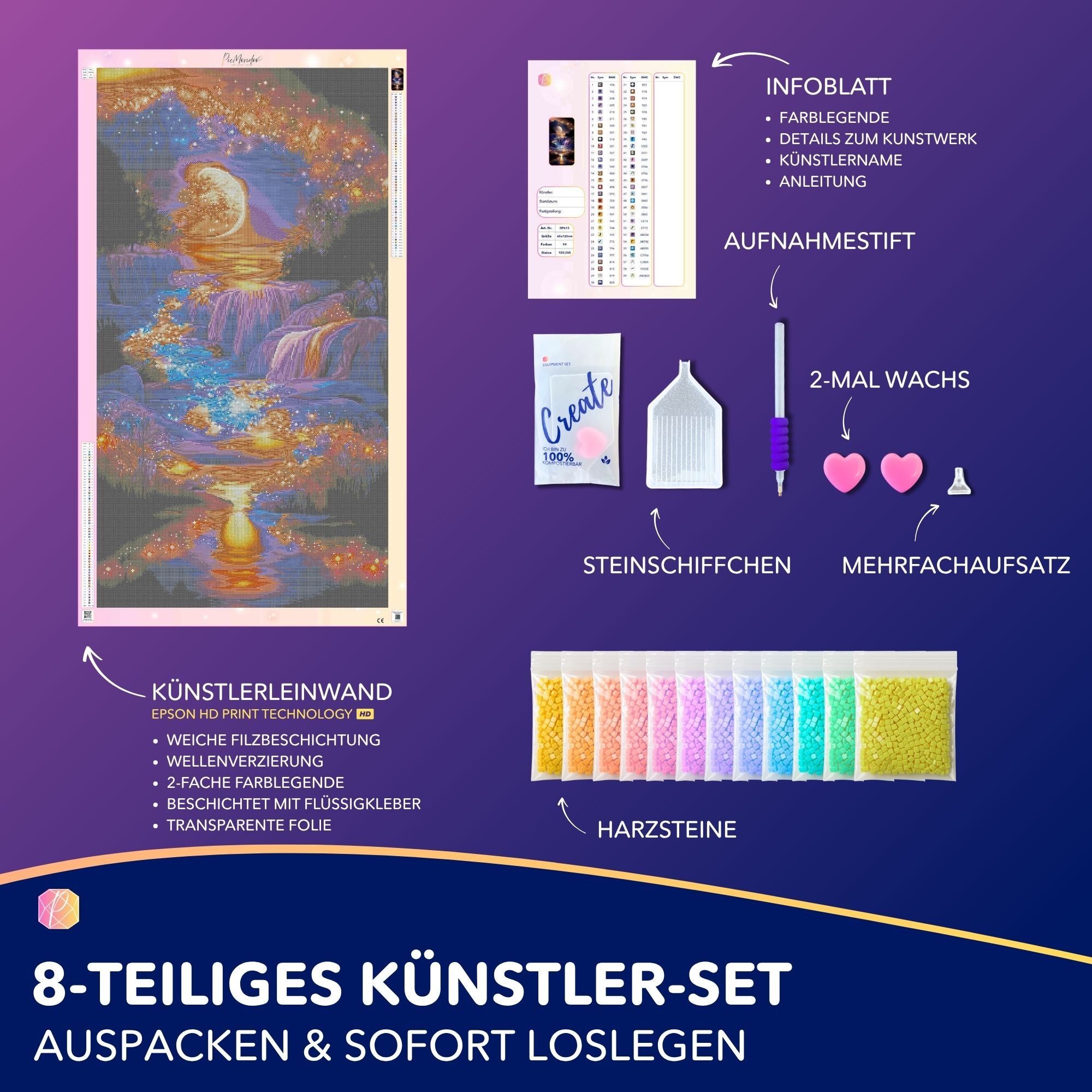 Diamond Painting Multi Special XXL - Wonderful landscape