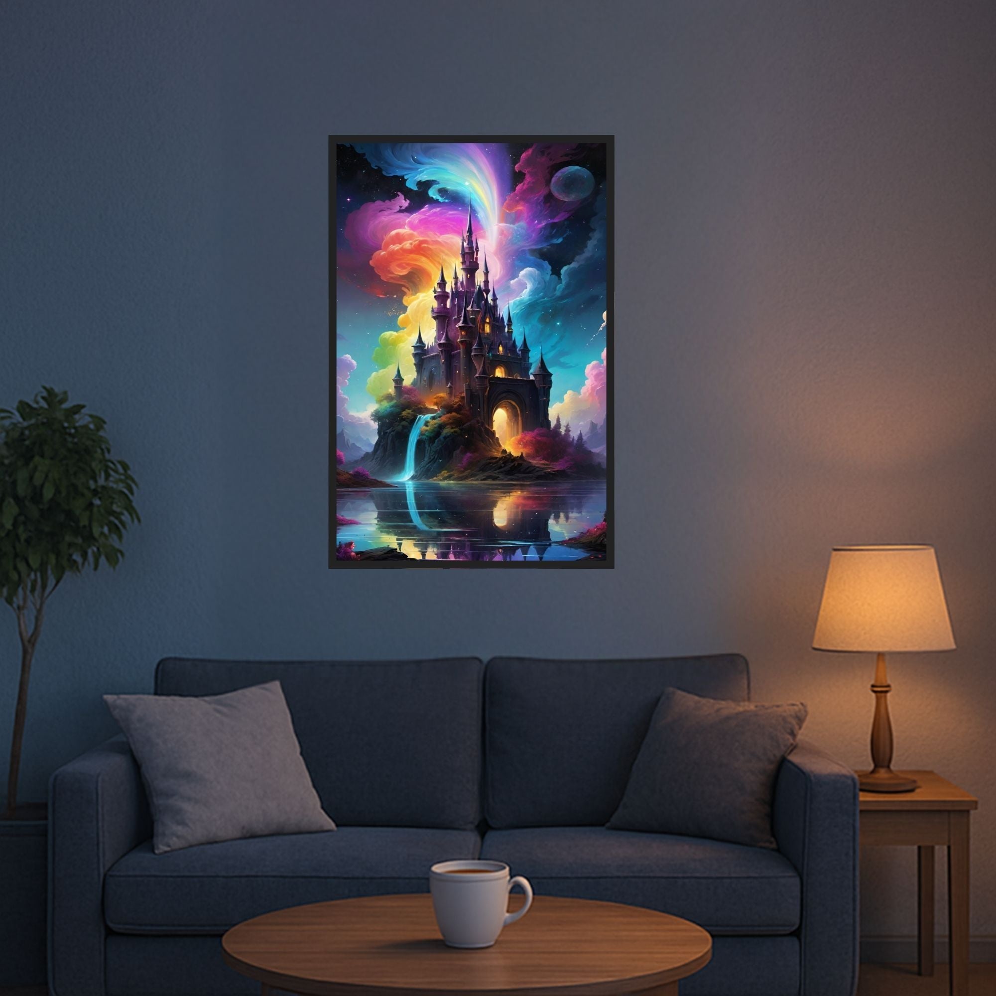 Diamond Painting 100 Farben Special - Zauberschloss