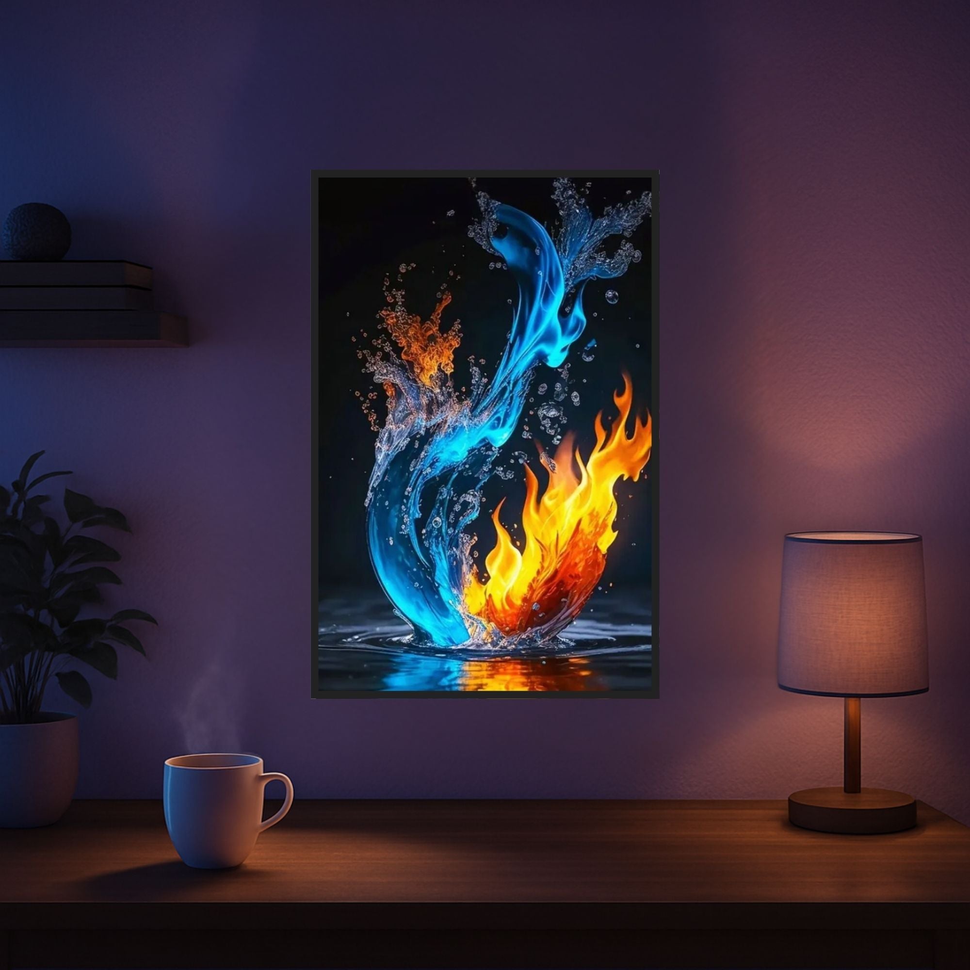 Diamond Painting - Zusammenspiel der Elemente "Limited Edition"