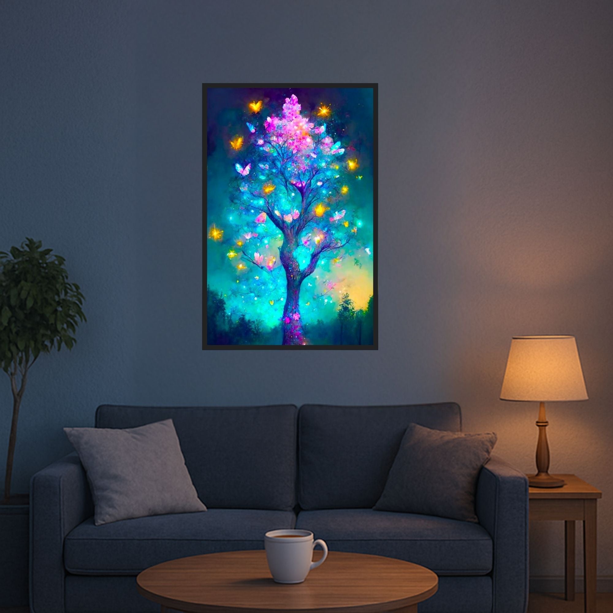 Diamond Painting AB Special - Schmetterlingsbaum