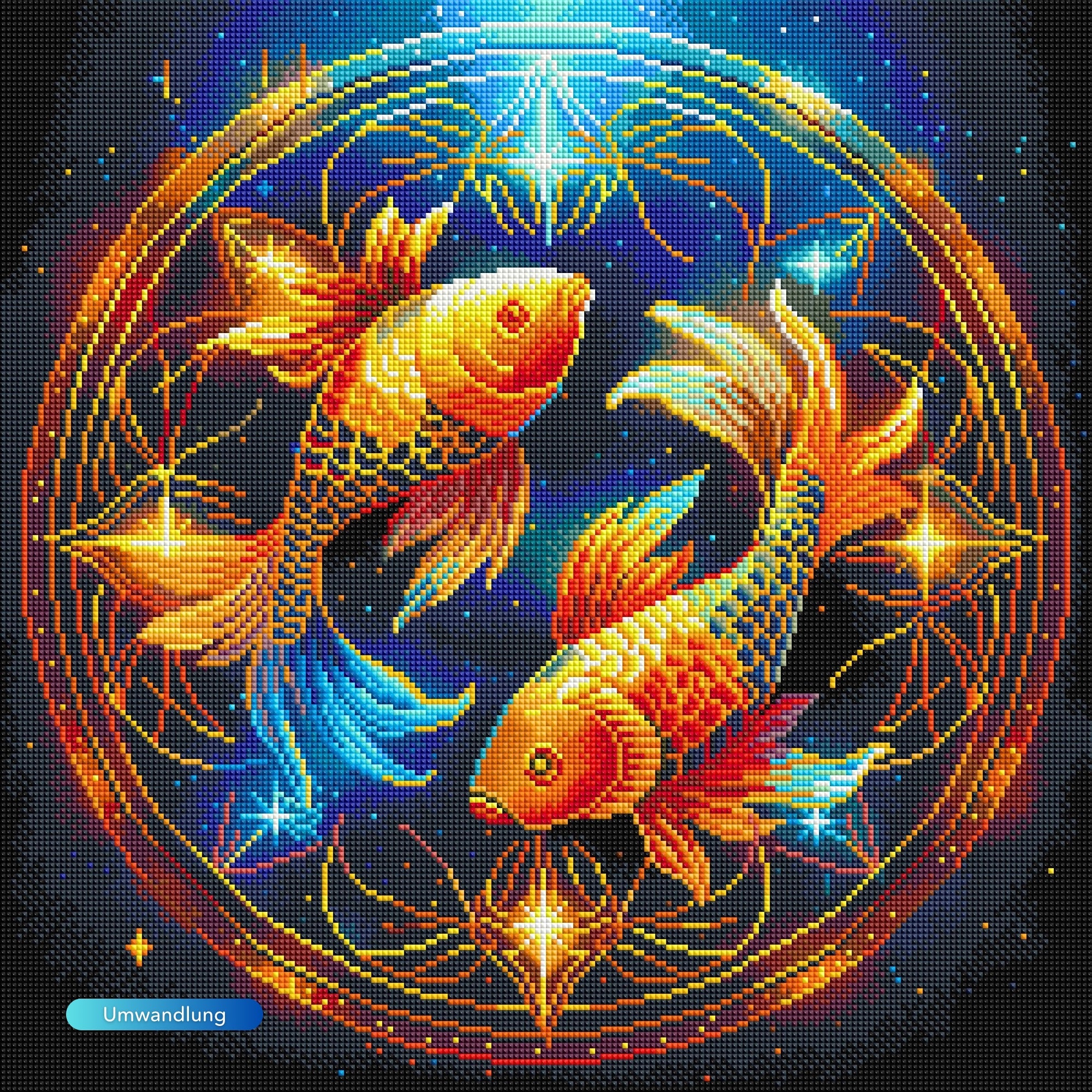 Diamond Painting - Sternzeichen Fisch "Limited Edition"