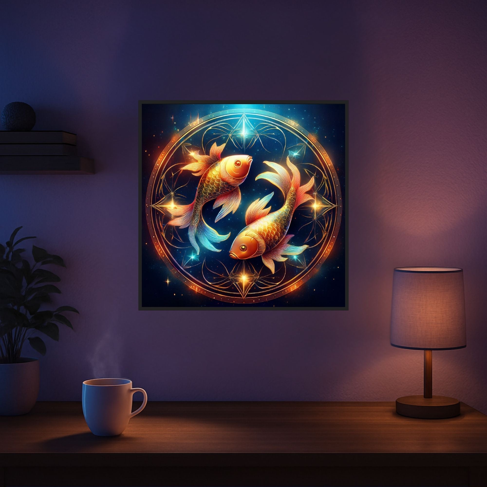 Diamond Painting - Sternzeichen Fisch "Limited Edition"